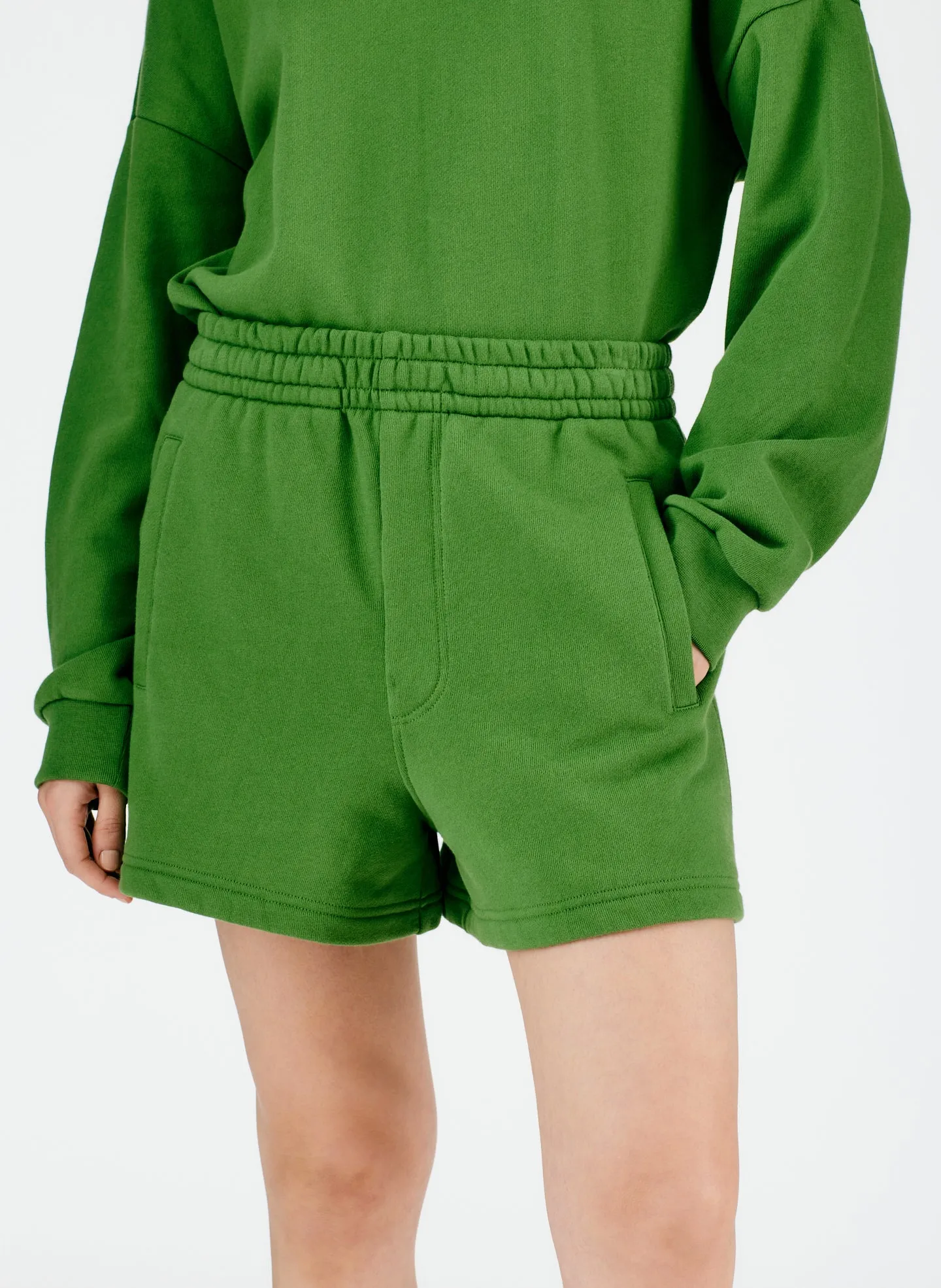 Sweatshirt Shorts sold by Tibi product image thumbnail 5
