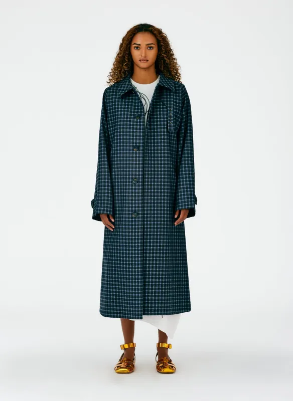 Feather Weight Wool Cashmere Frank Coat made by Tibi