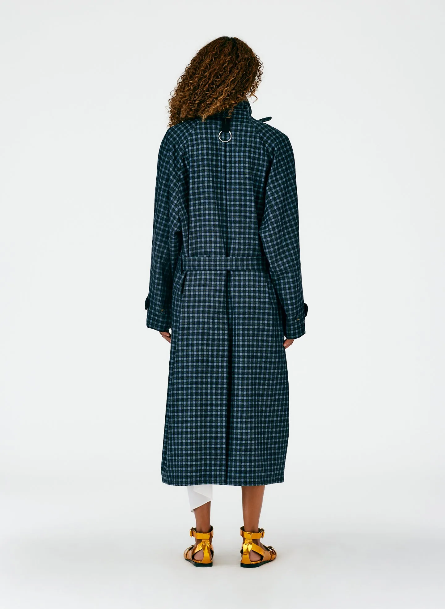 Feather Weight Wool Cashmere Frank Coat sold by Tibi product image thumbnail 4