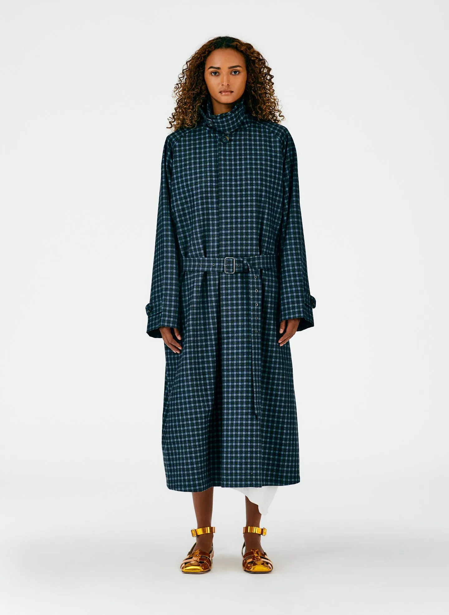 Feather Weight Wool Cashmere Frank Coat sold by Tibi product image thumbnail 2