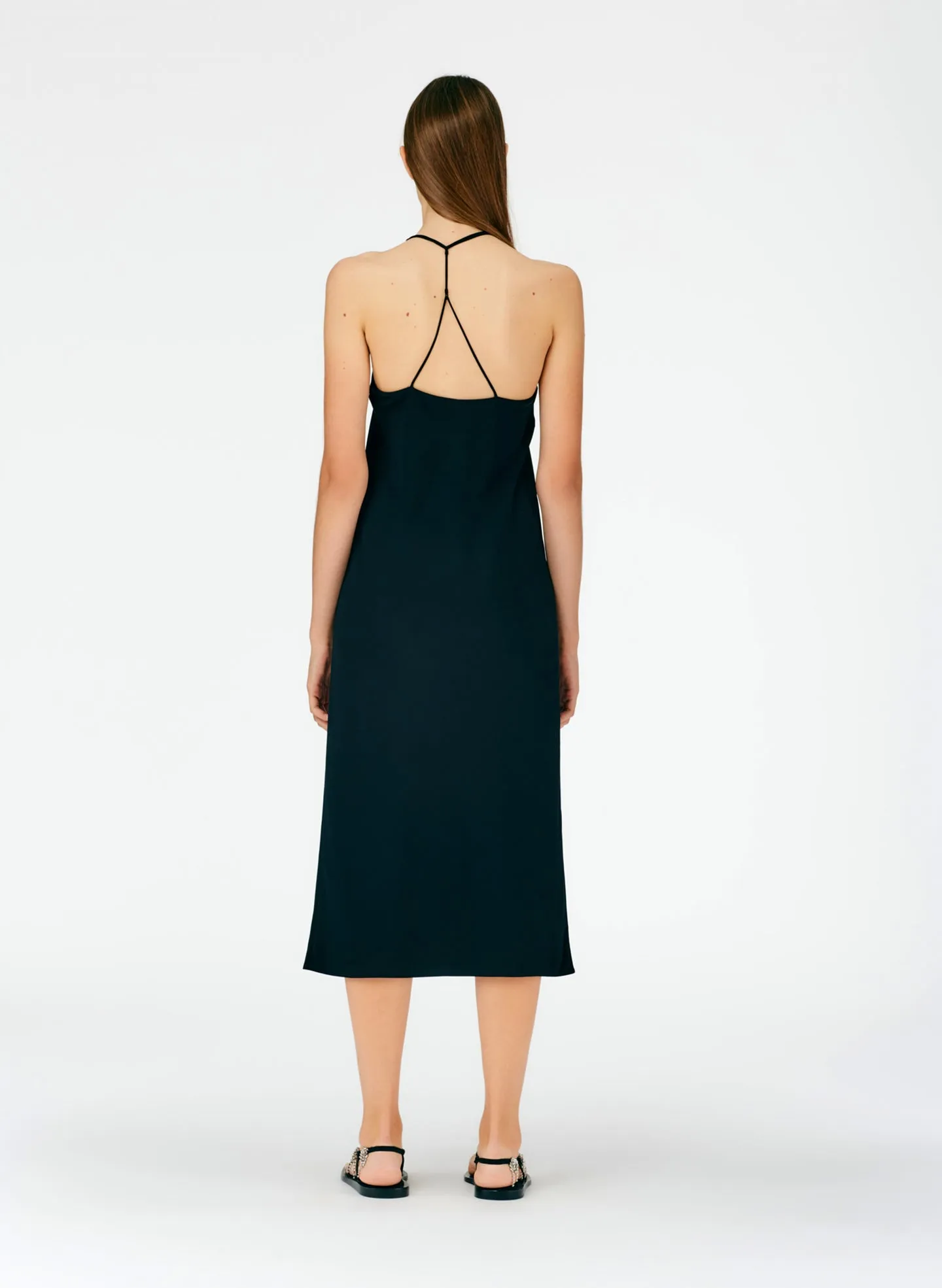 Soft Drape Slip Dress sold by Tibi product image thumbnail 3