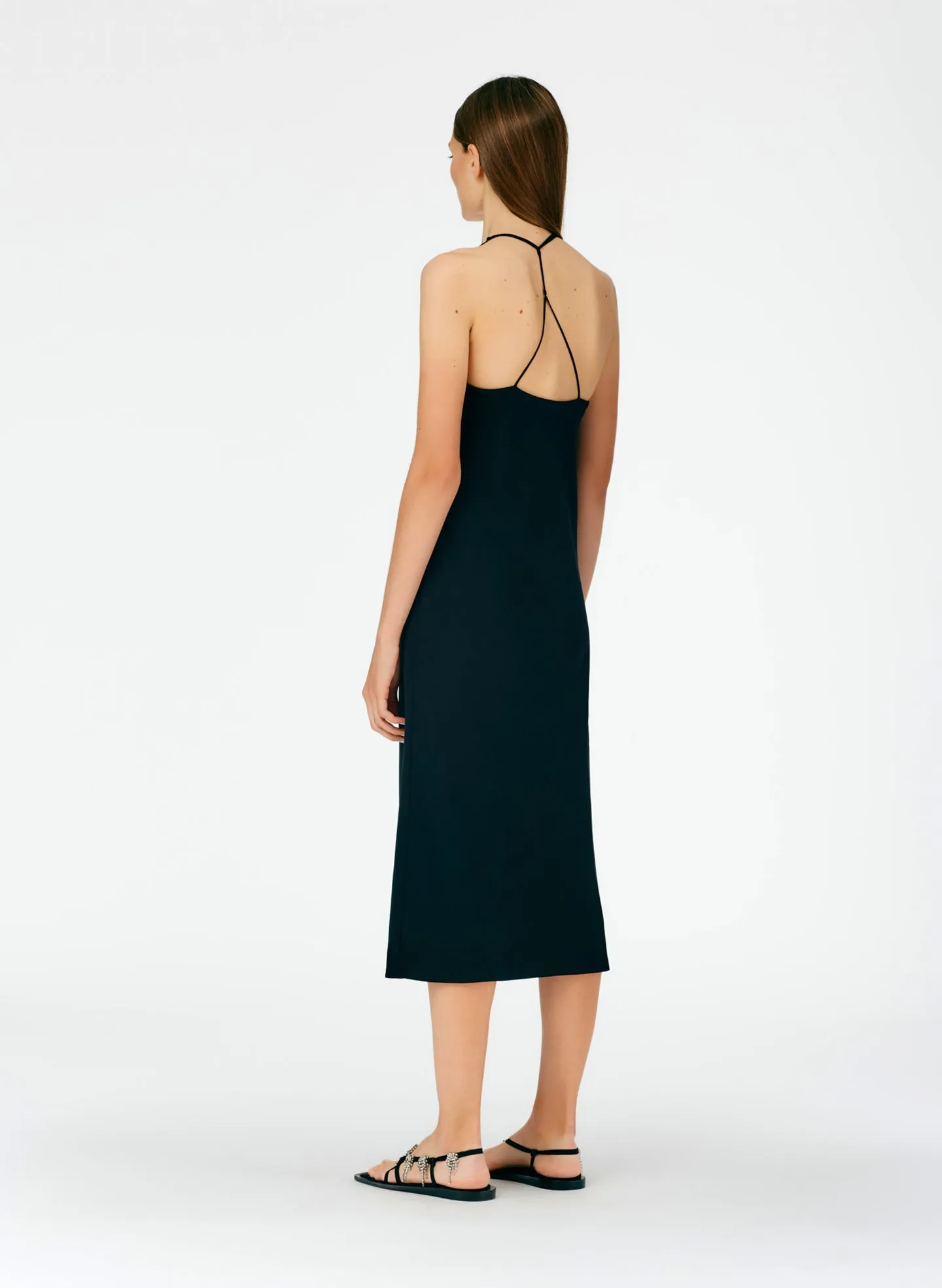 Soft Drape Slip Dress sold by Tibi product image thumbnail 4