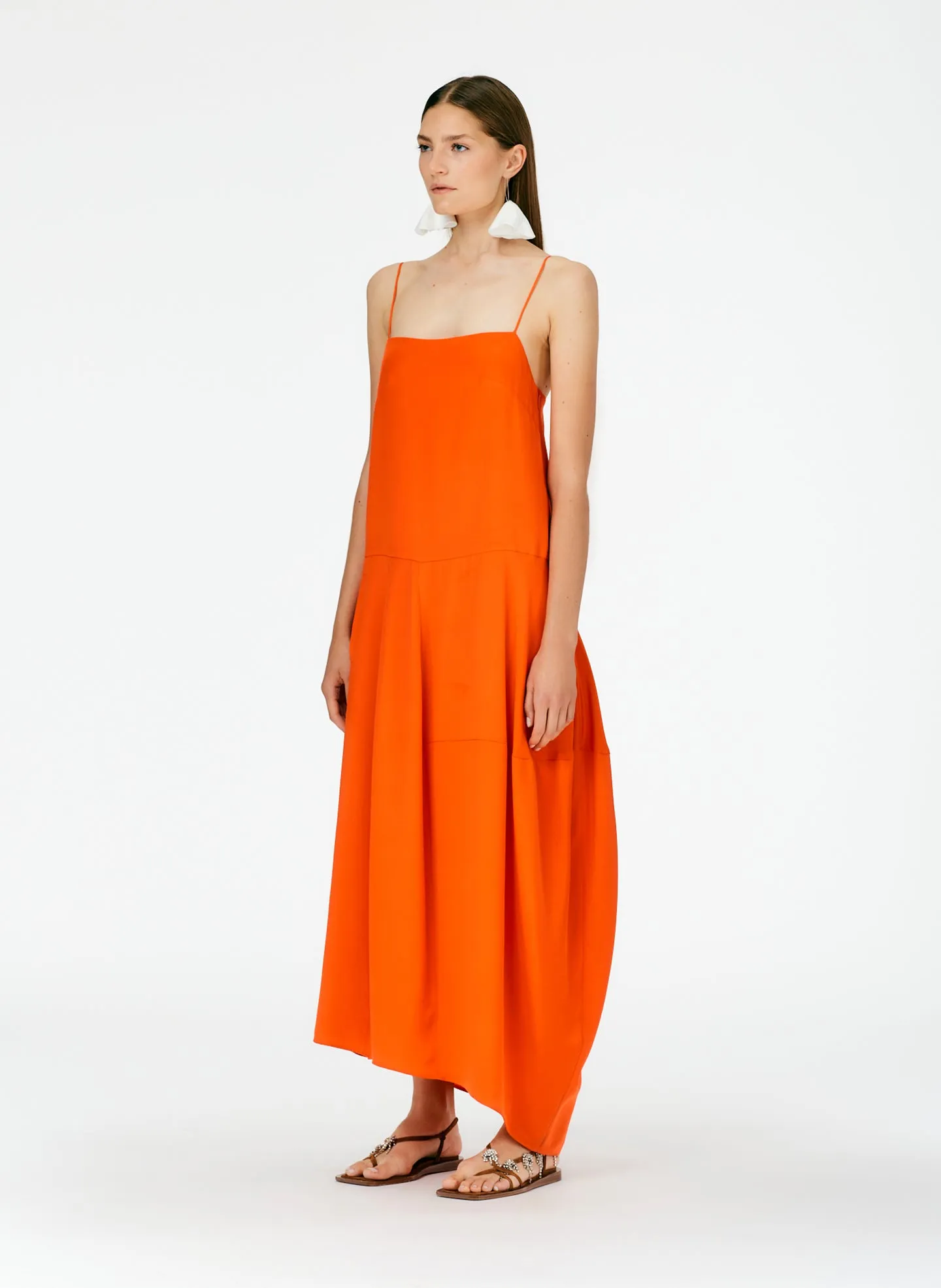 4Ply Silk Balloon Skirt Dress - Regular sold by Tibi product image thumbnail 2