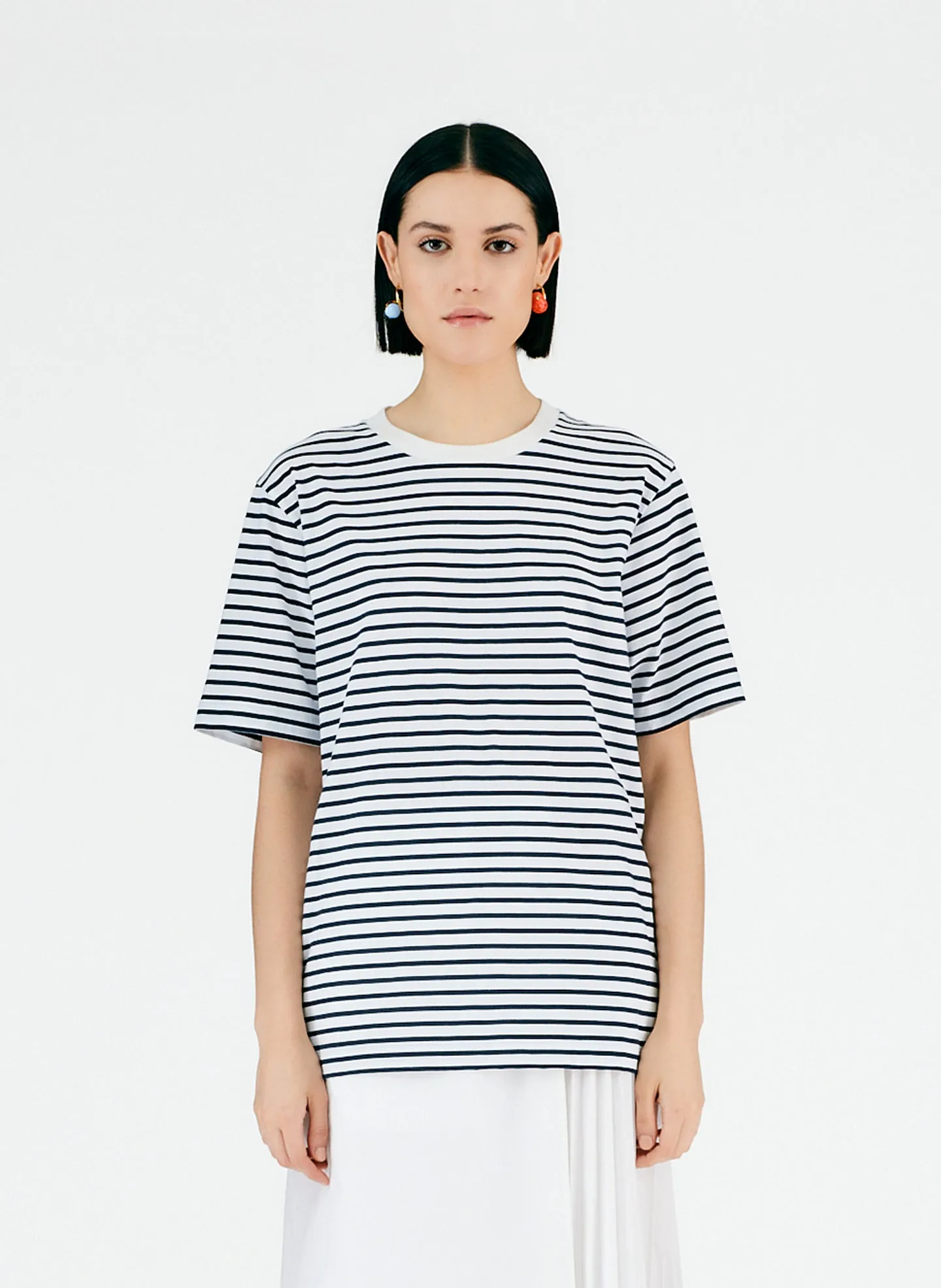 Striped Easy T-Shirt sold by Tibi