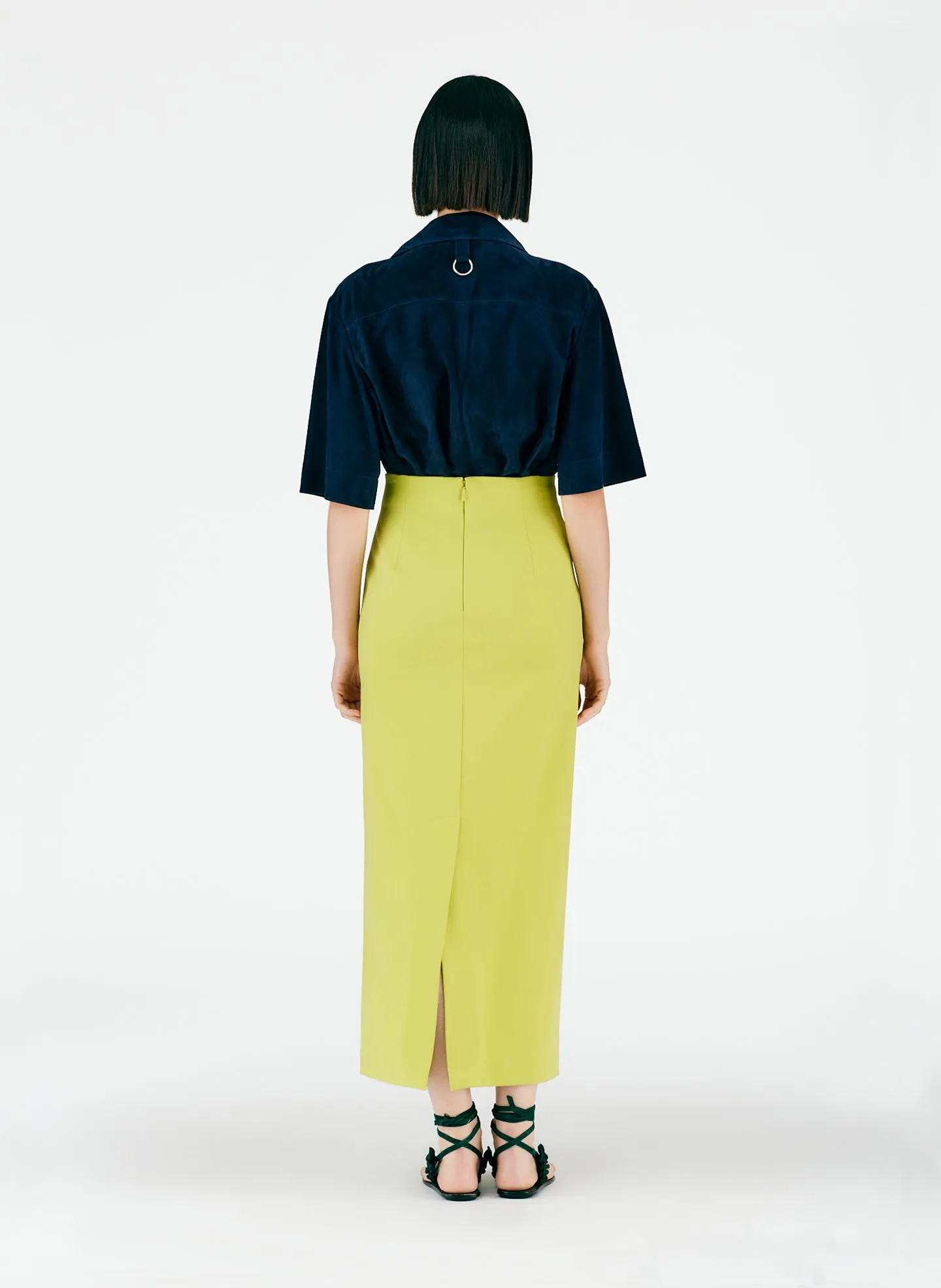 Structured Knit Pencil Skirt sold by Tibi product image thumbnail 3