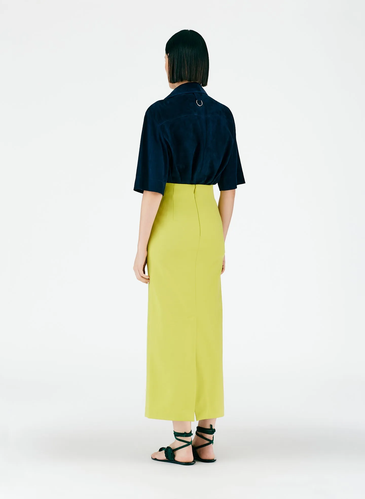 Structured Knit Pencil Skirt sold by Tibi product image thumbnail 4