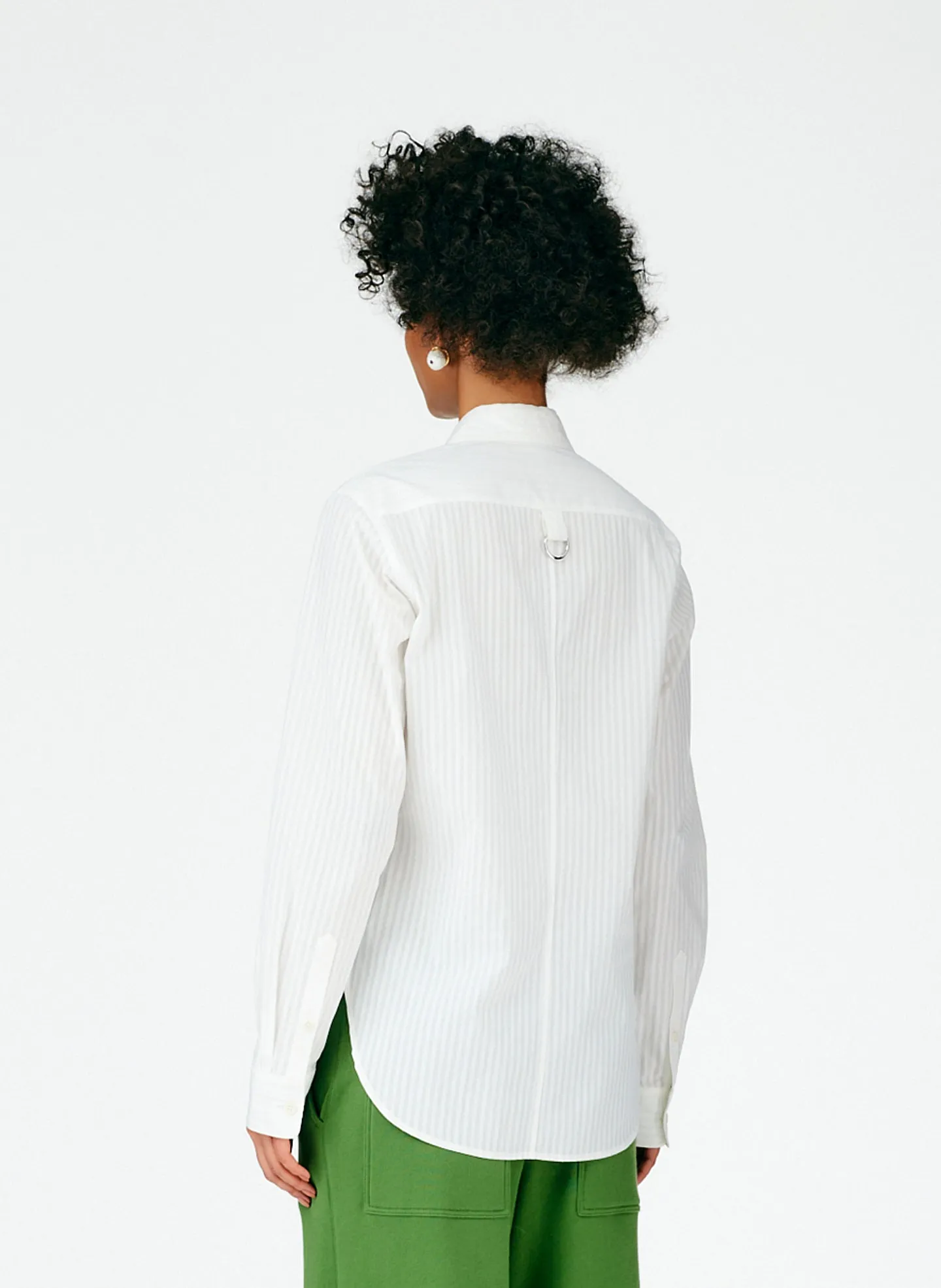 Organic Dobby Shirting Men's Slim Shirt sold by Tibi product image thumbnail 4