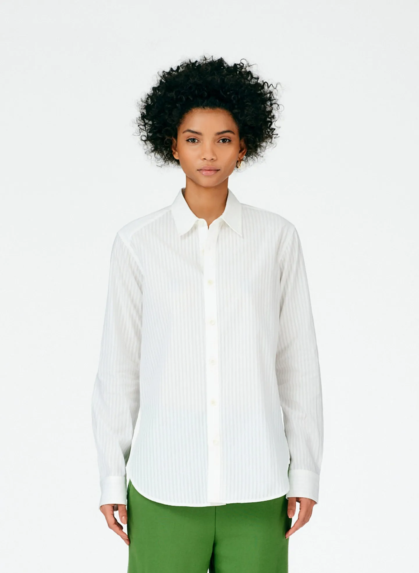 Organic Dobby Shirting Men's Slim Shirt sold by Tibi