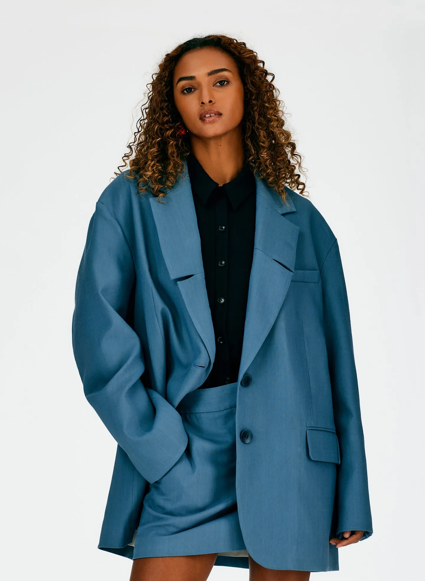 Fluid Suiting Liam Blazer sold by Tibi product image thumbnail 5