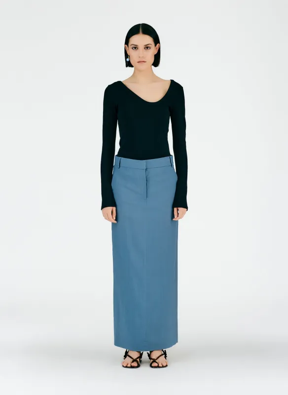 Fluid Suiting Maxi Trouser Skirt made by Tibi