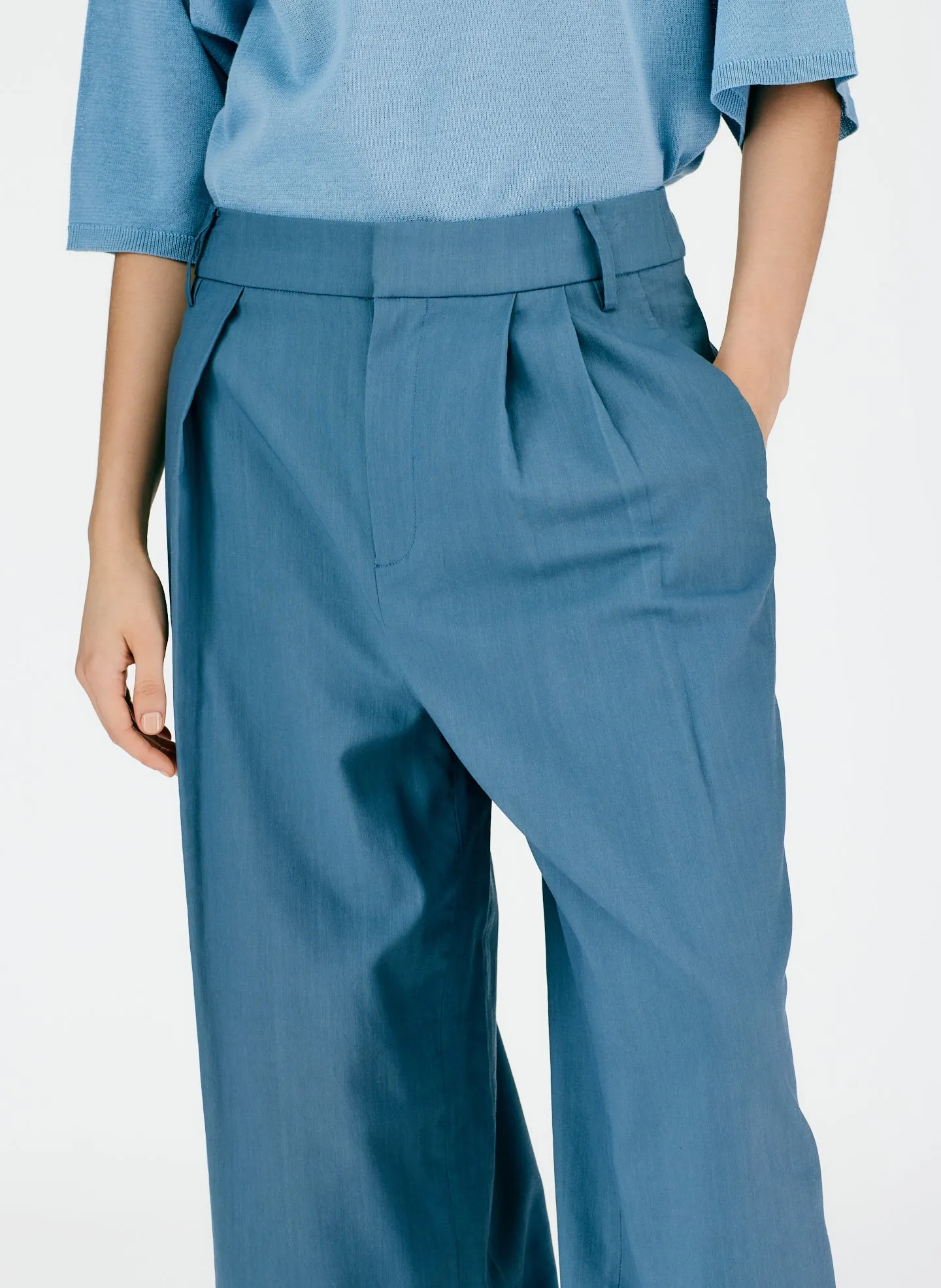 Fluid Suiting Stella Pant sold by Tibi product image thumbnail 5