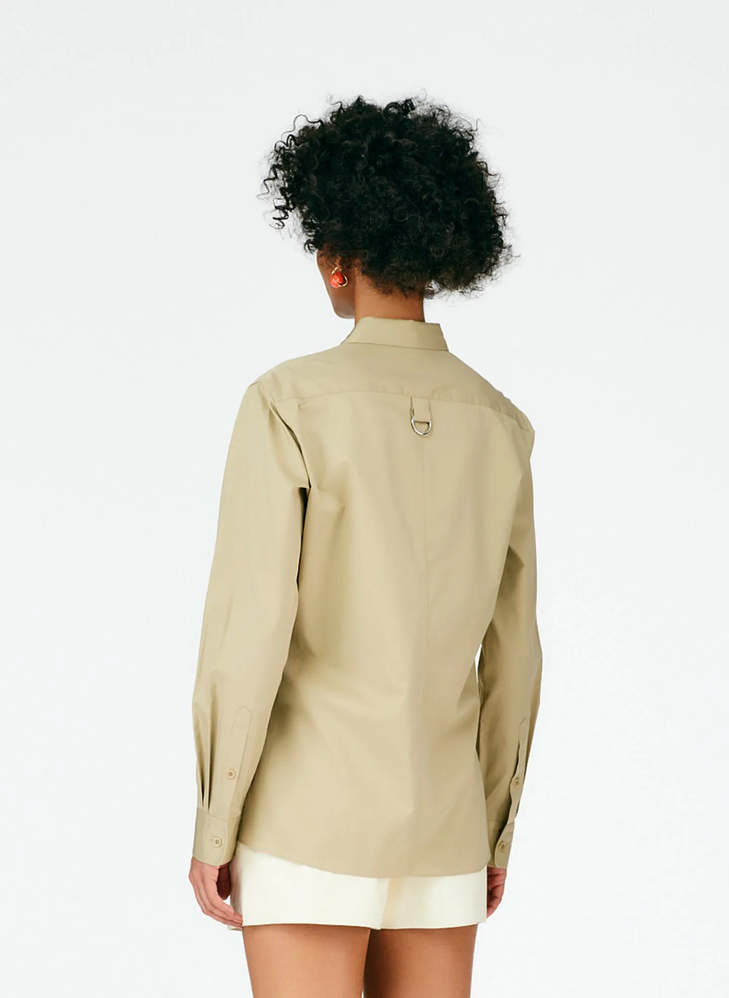 Eco Poplin Men's Slim Shirt sold by Tibi product image thumbnail 4