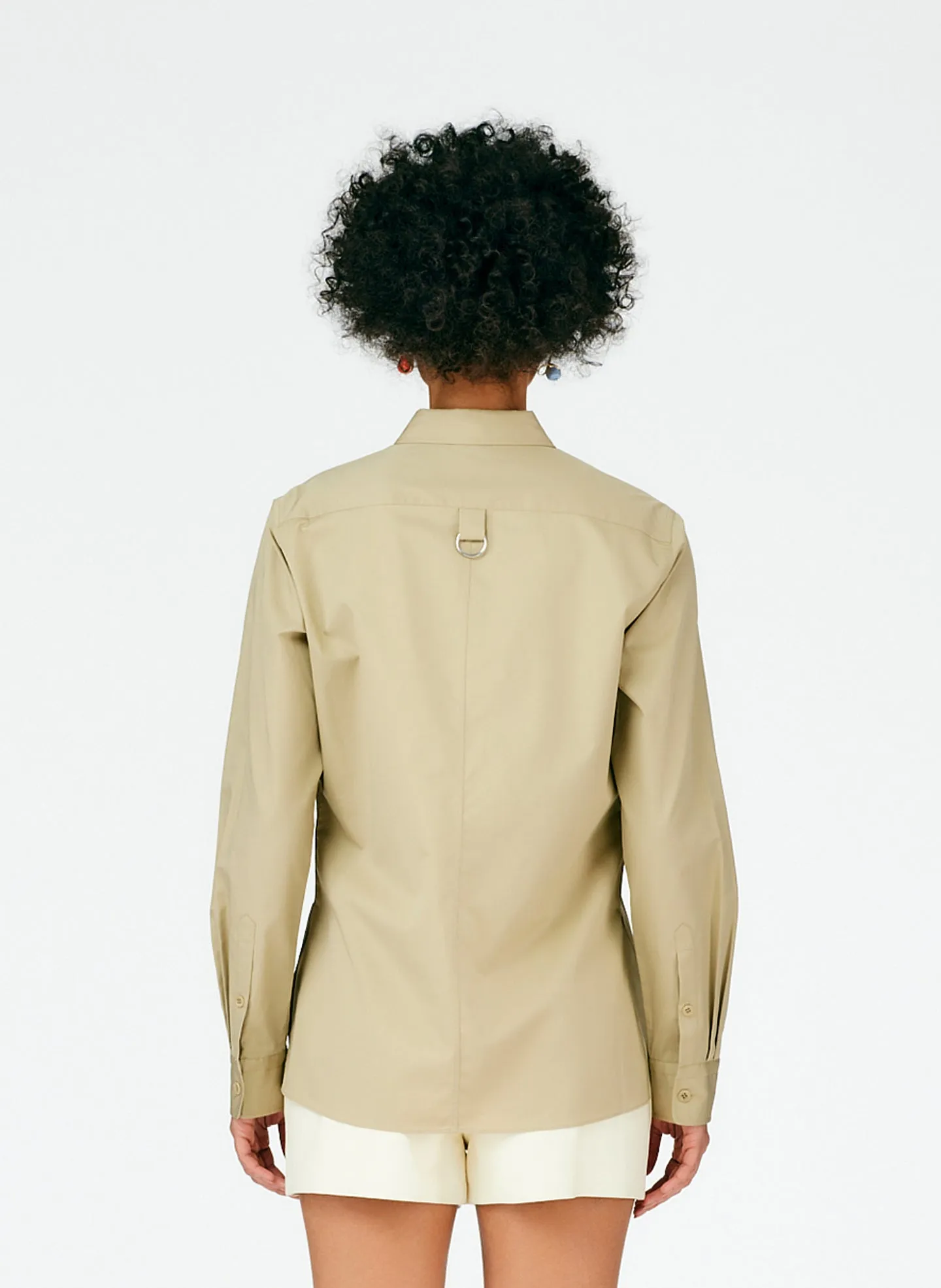 Eco Poplin Men's Slim Shirt sold by Tibi product image thumbnail 3