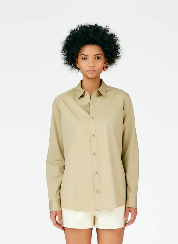 Eco Poplin Men's Slim Shirt sold by Tibi