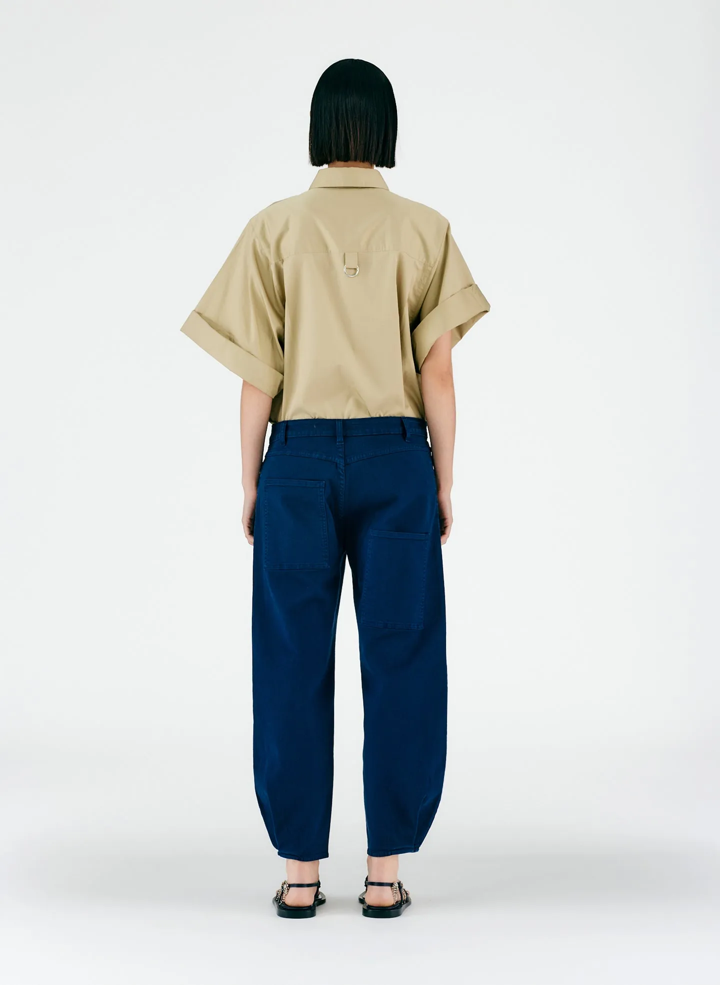 Cotton Drill Brancusi Pant - Regular sold by Tibi product image thumbnail 3