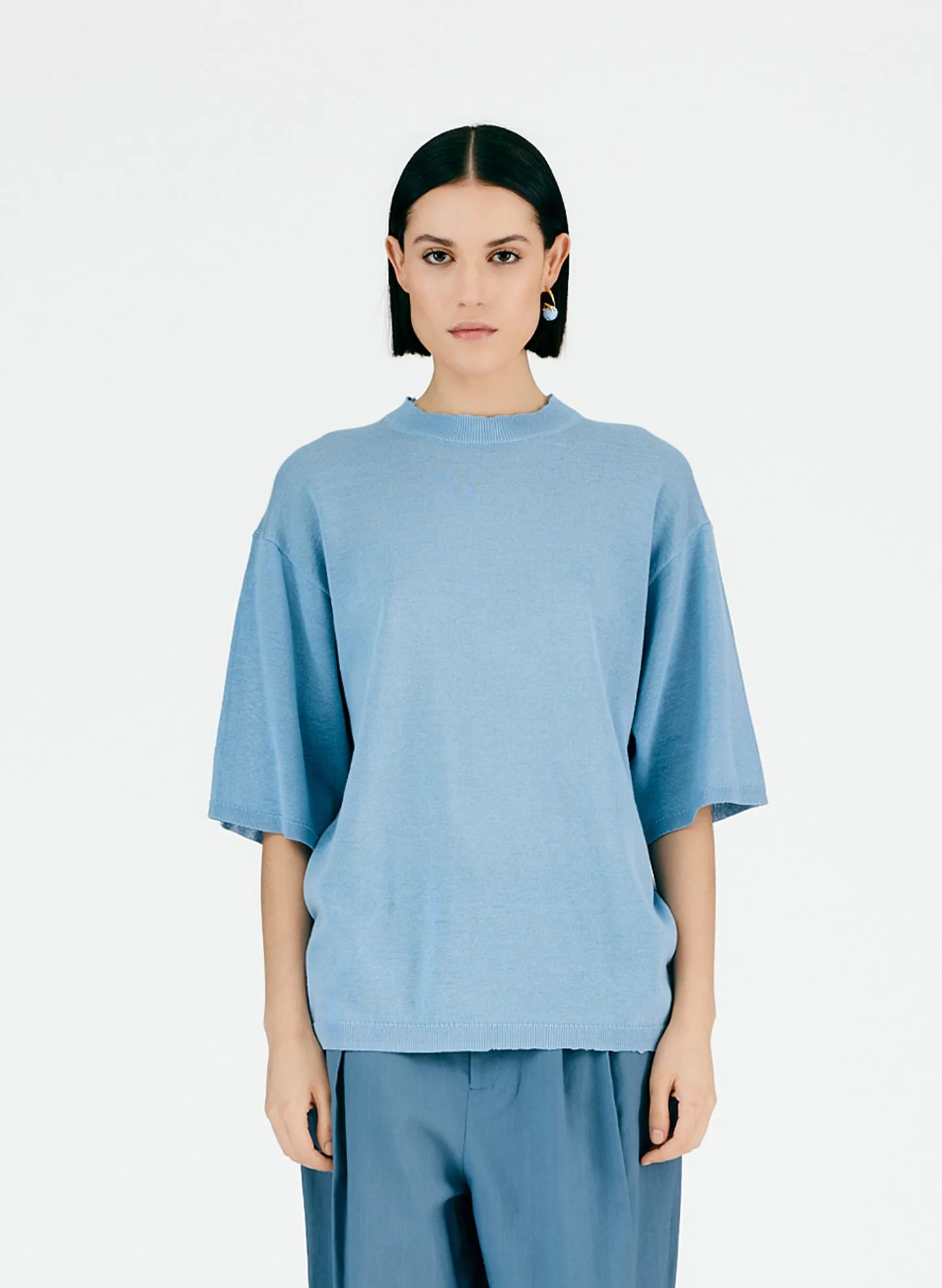 Crispy Cotton Oversized Easy T-Shirt sold by Tibi