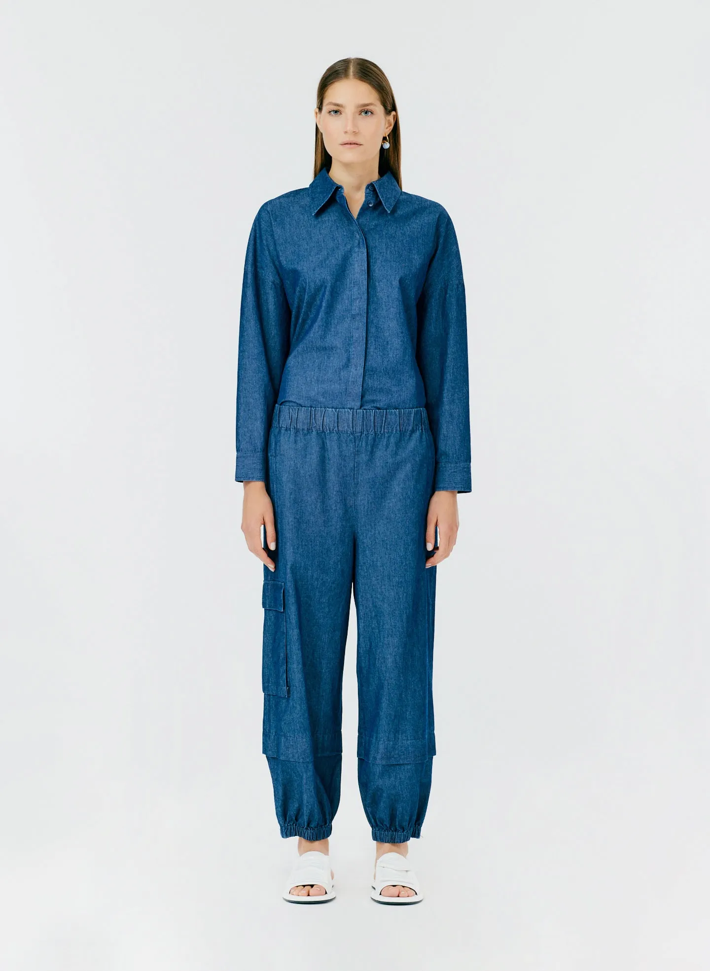Light Weight Denim Pull On Wilt Jogger sold by Tibi