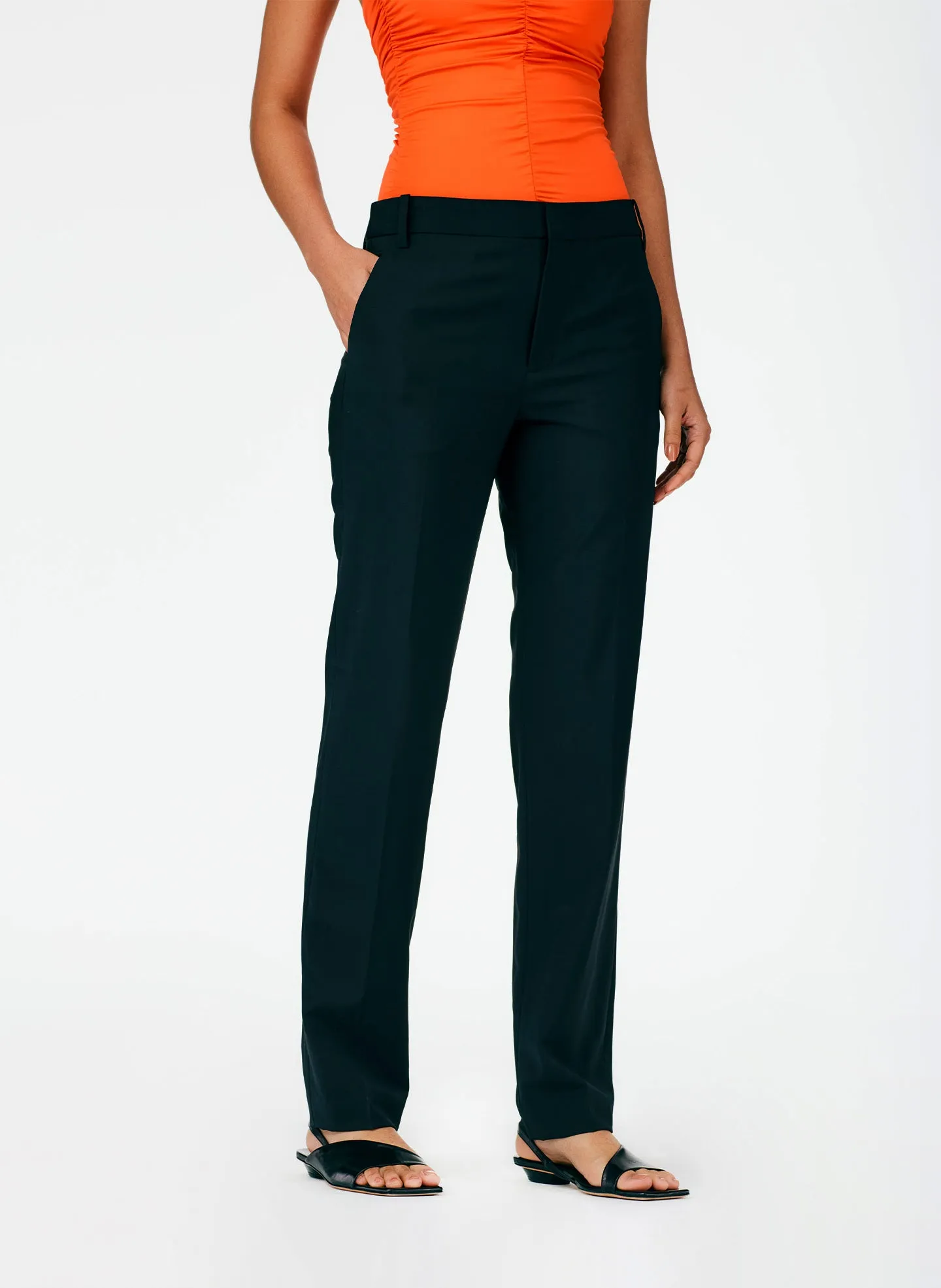 Tropical Wool Elfie Trouser sold by Tibi product image thumbnail 5