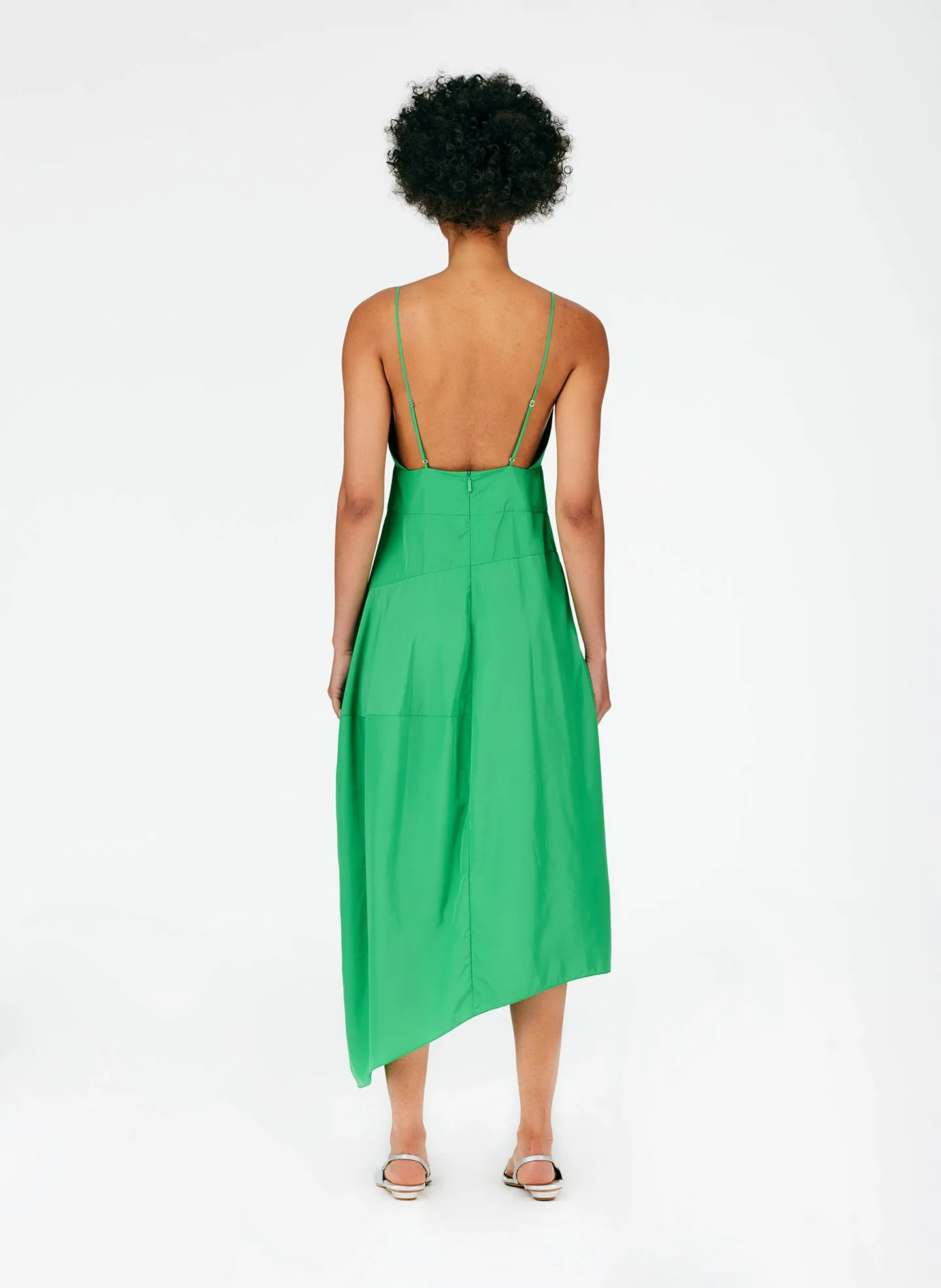 Italian Sporty Nylon Cami Dress sold by Tibi product image thumbnail 4
