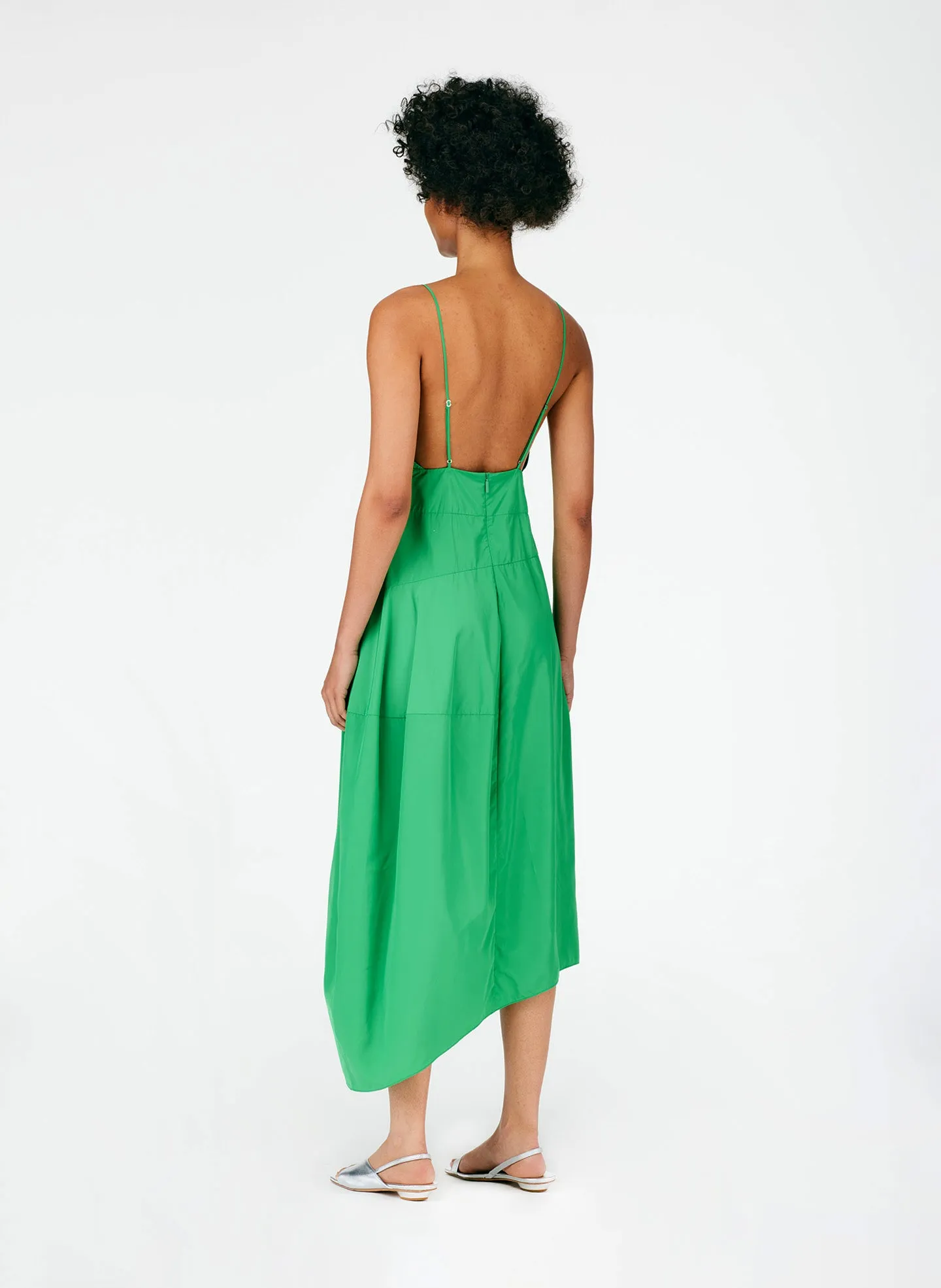 Italian Sporty Nylon Cami Dress sold by Tibi product image thumbnail 3