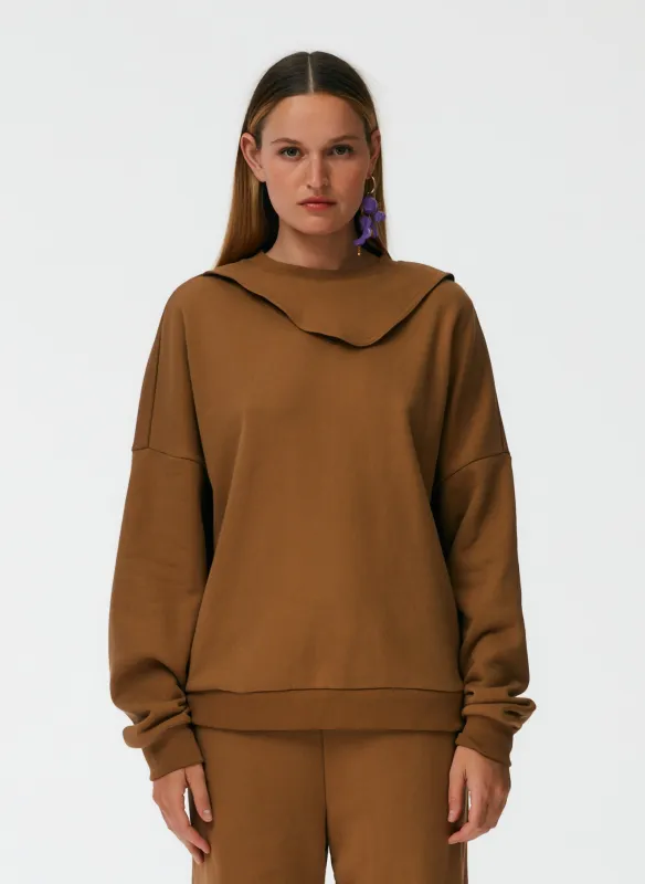 Cutout Dicky Sweatshirt sold by Tibi