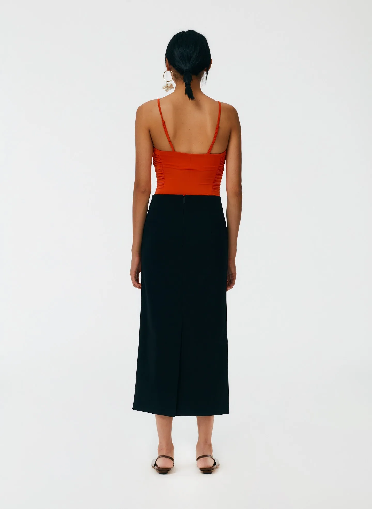 Structured Knit Pencil Skirt sold by Tibi product image thumbnail 4
