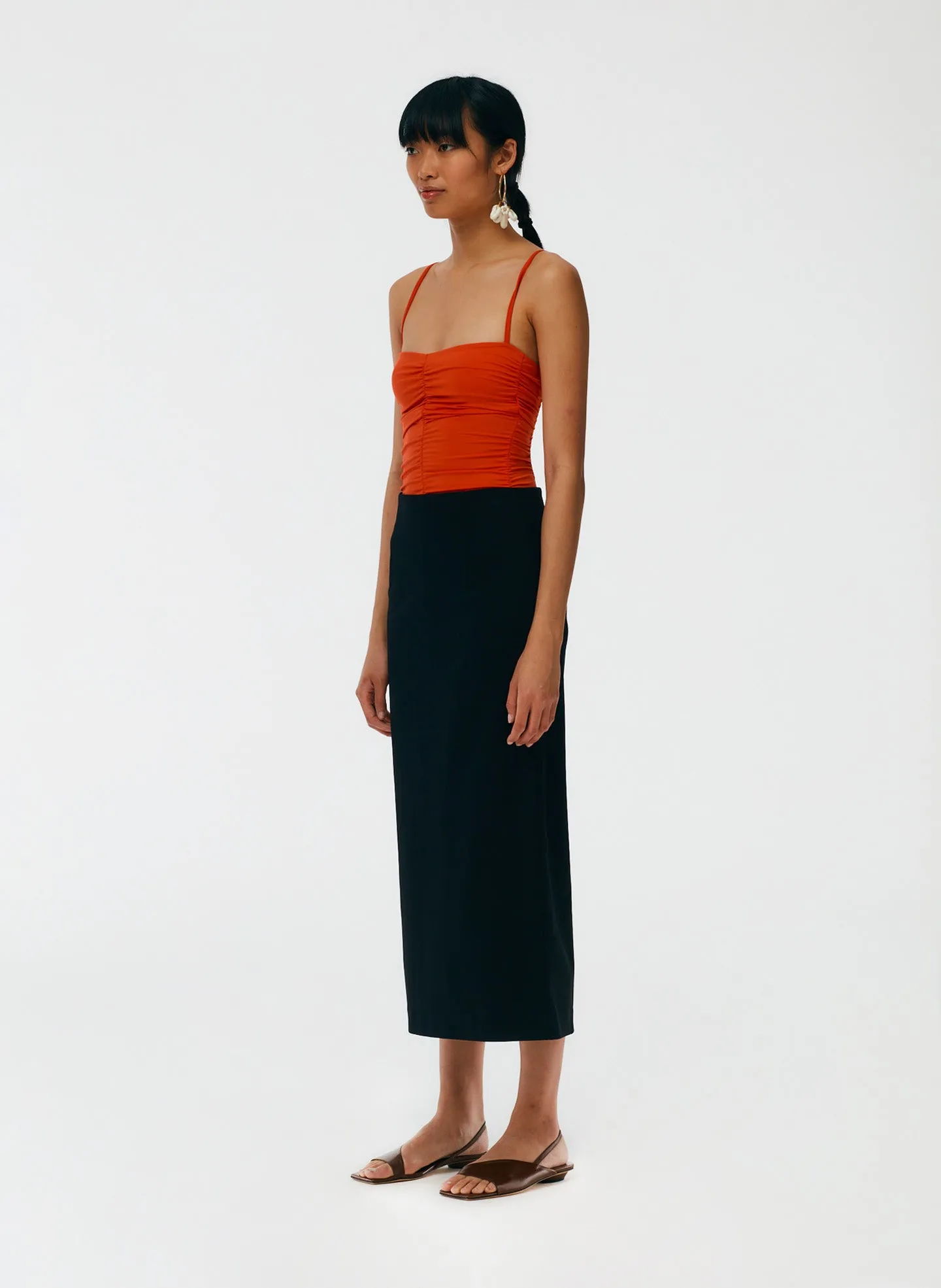 Structured Knit Pencil Skirt sold by Tibi product image thumbnail 2