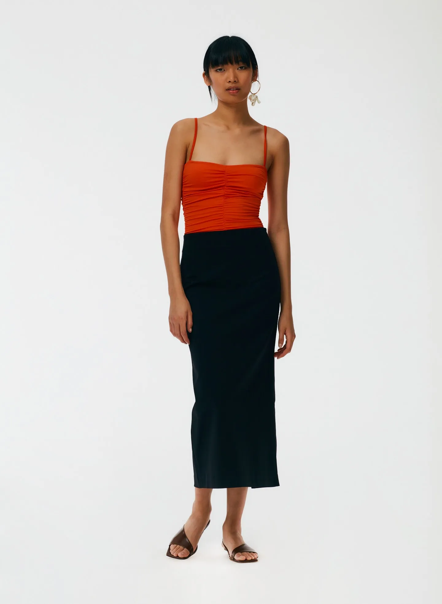 Structured Knit Pencil Skirt sold by Tibi product image thumbnail 5