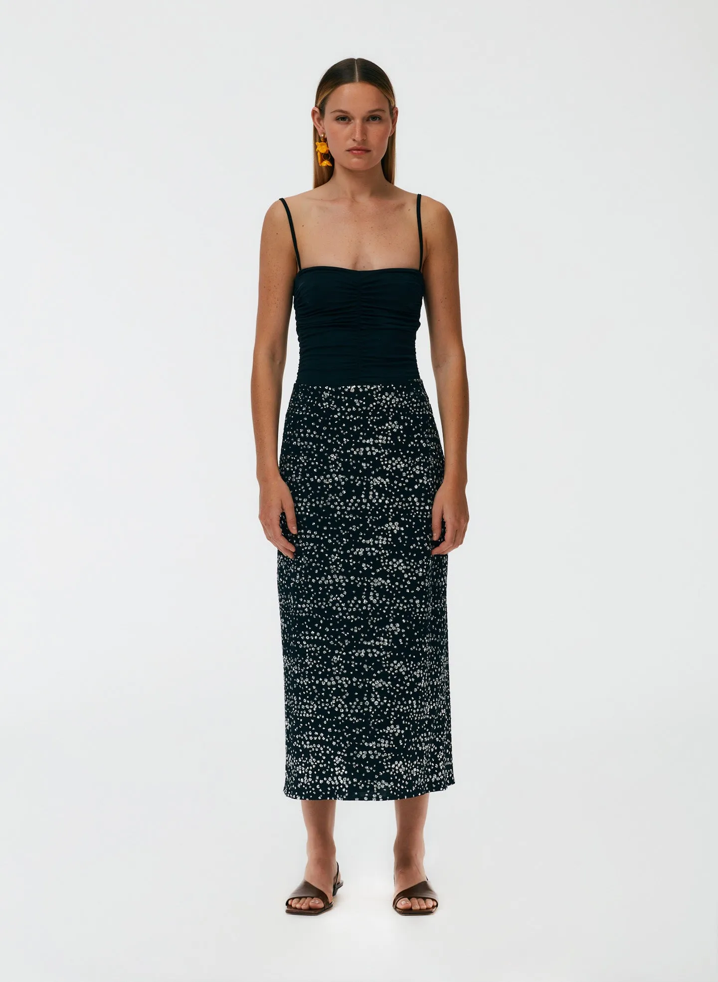 Scintilla Jersey Pencil Skirt sold by Tibi