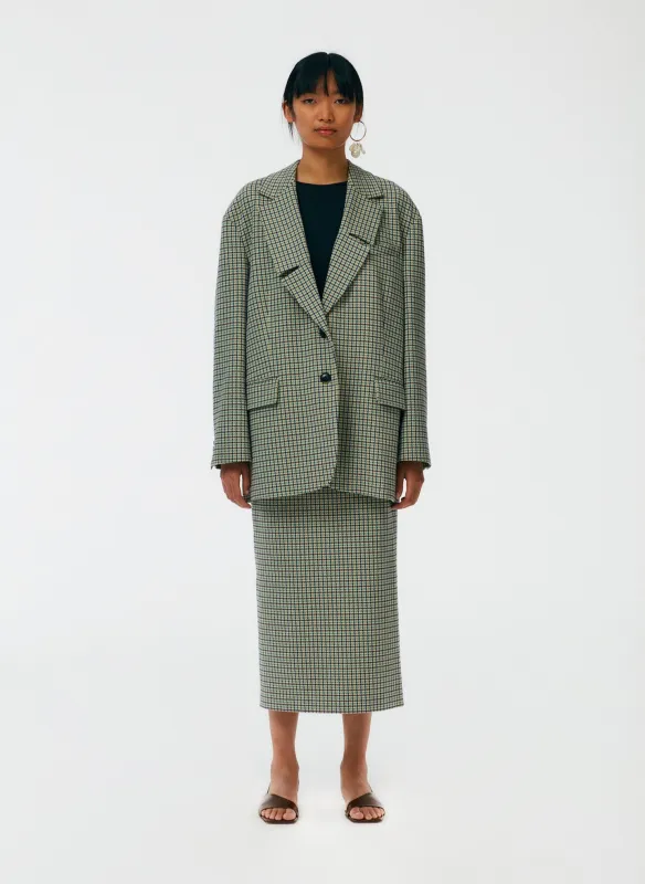 Menswear Tailored Knit Liam Jacket made by Tibi