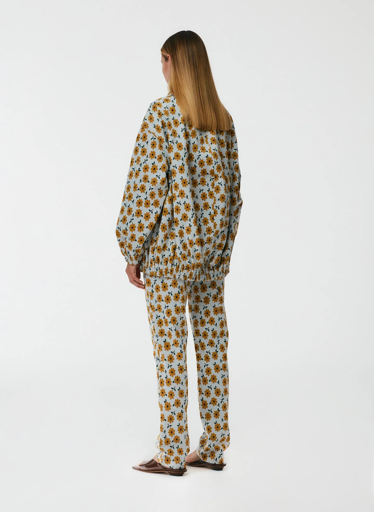 Flora Jacquard Oversized Bomber sold by Tibi product image thumbnail 4