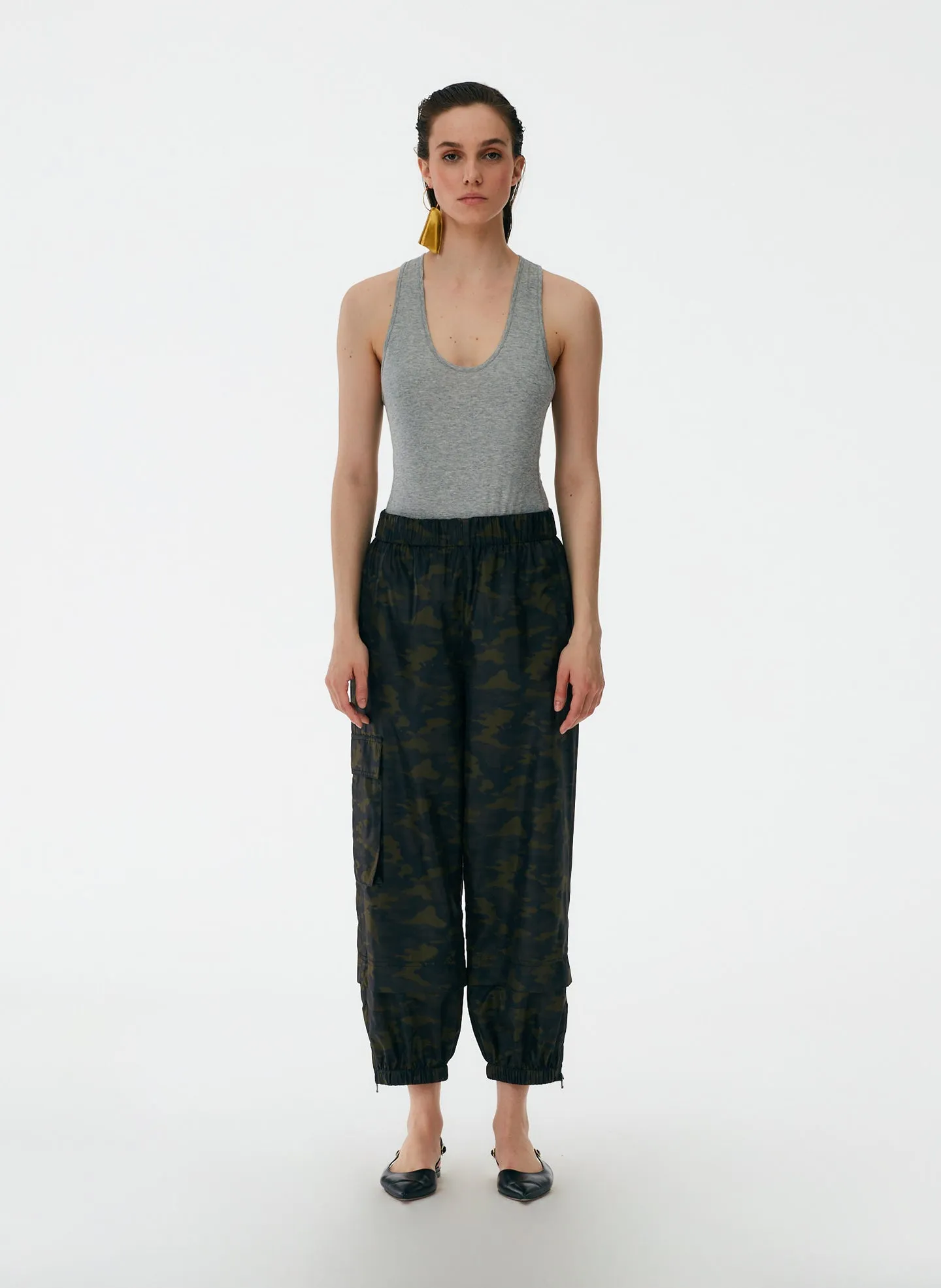 Tech Camouflage Pull On Wilt Jogger - Regular sold by Tibi product image thumbnail 5