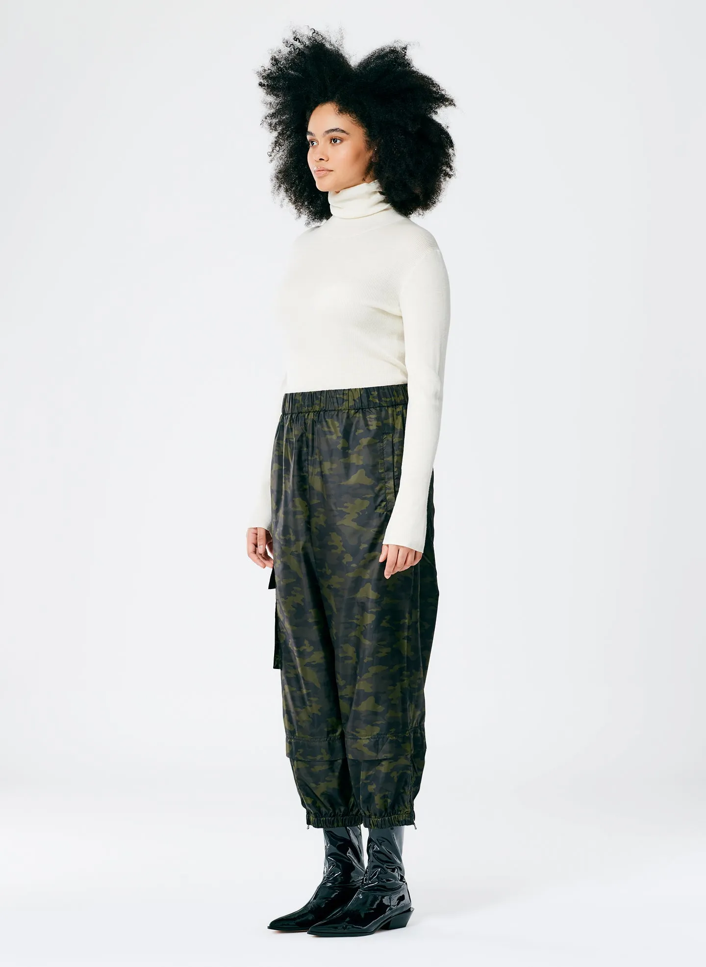 Tech Camouflage Pull On Wilt Jogger - Regular sold by Tibi product image thumbnail 3