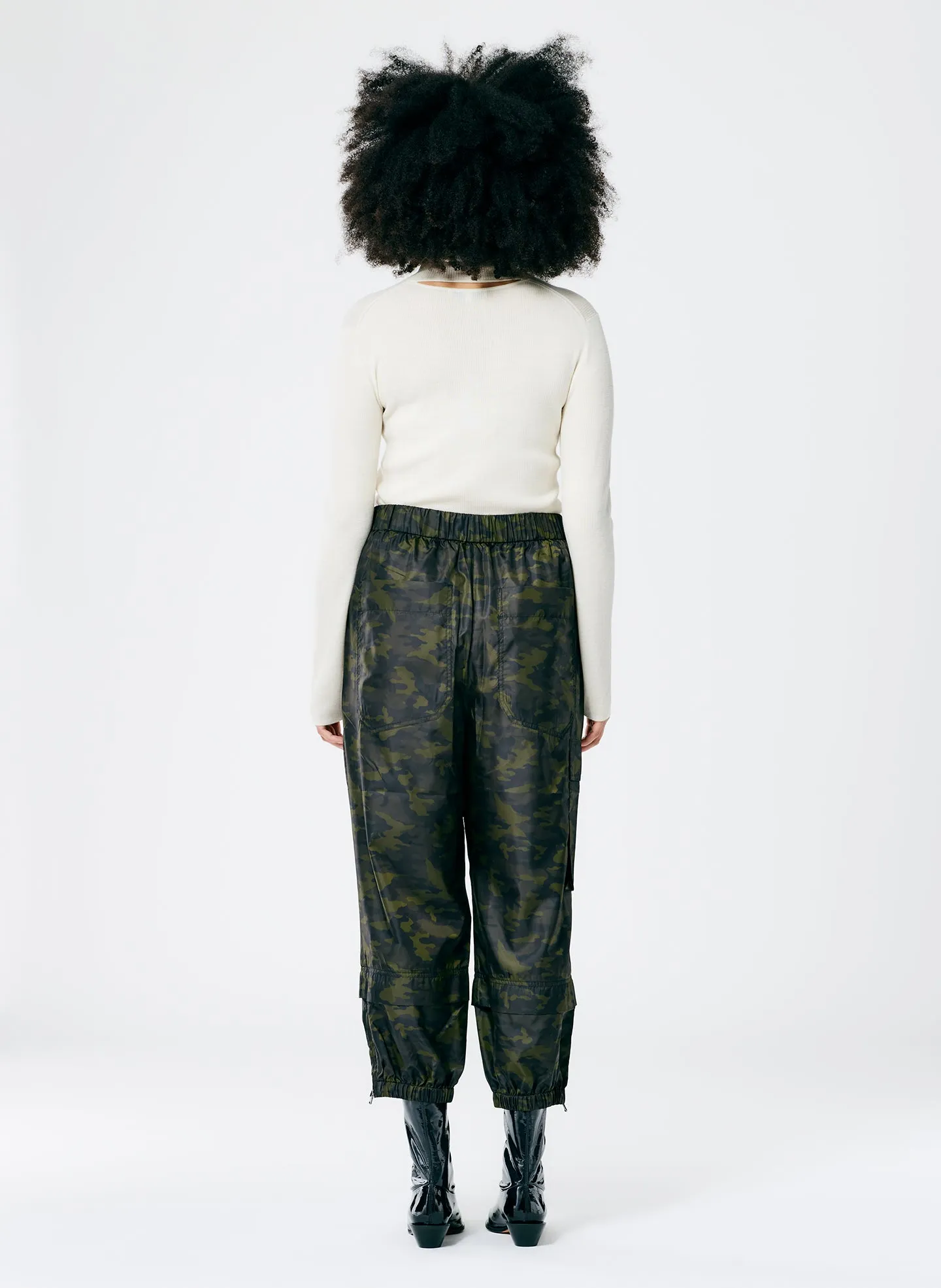 Tech Camouflage Pull On Wilt Jogger - Regular sold by Tibi product image thumbnail 4