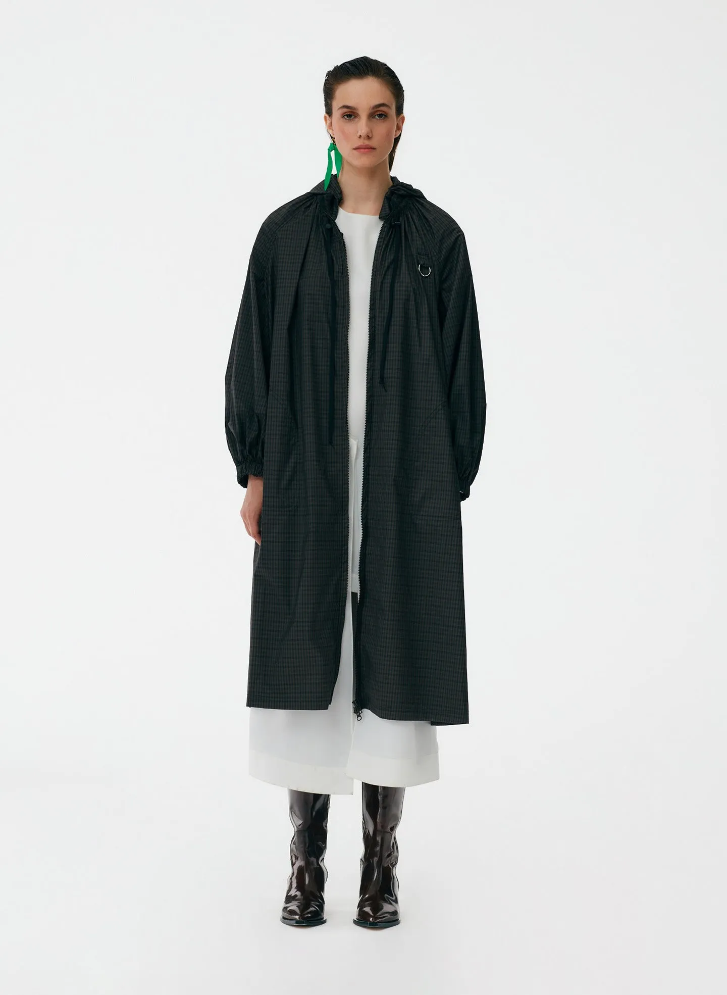 Menswear Tech Poly Long Anorak sold by Tibi