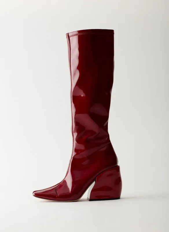Lars Patent Boot made by Tibi