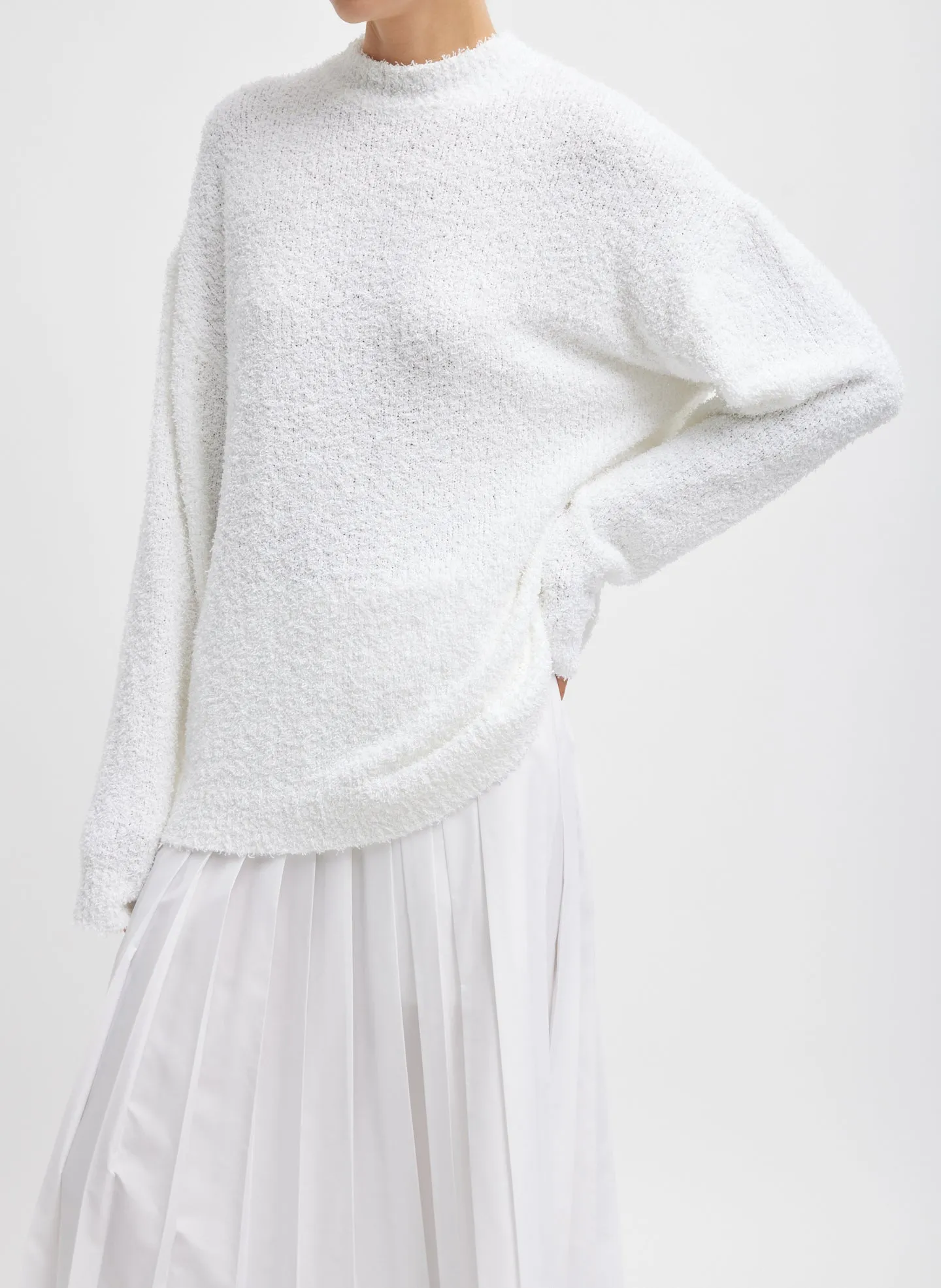 Serviette Crewneck Easy Pullover sold by Tibi