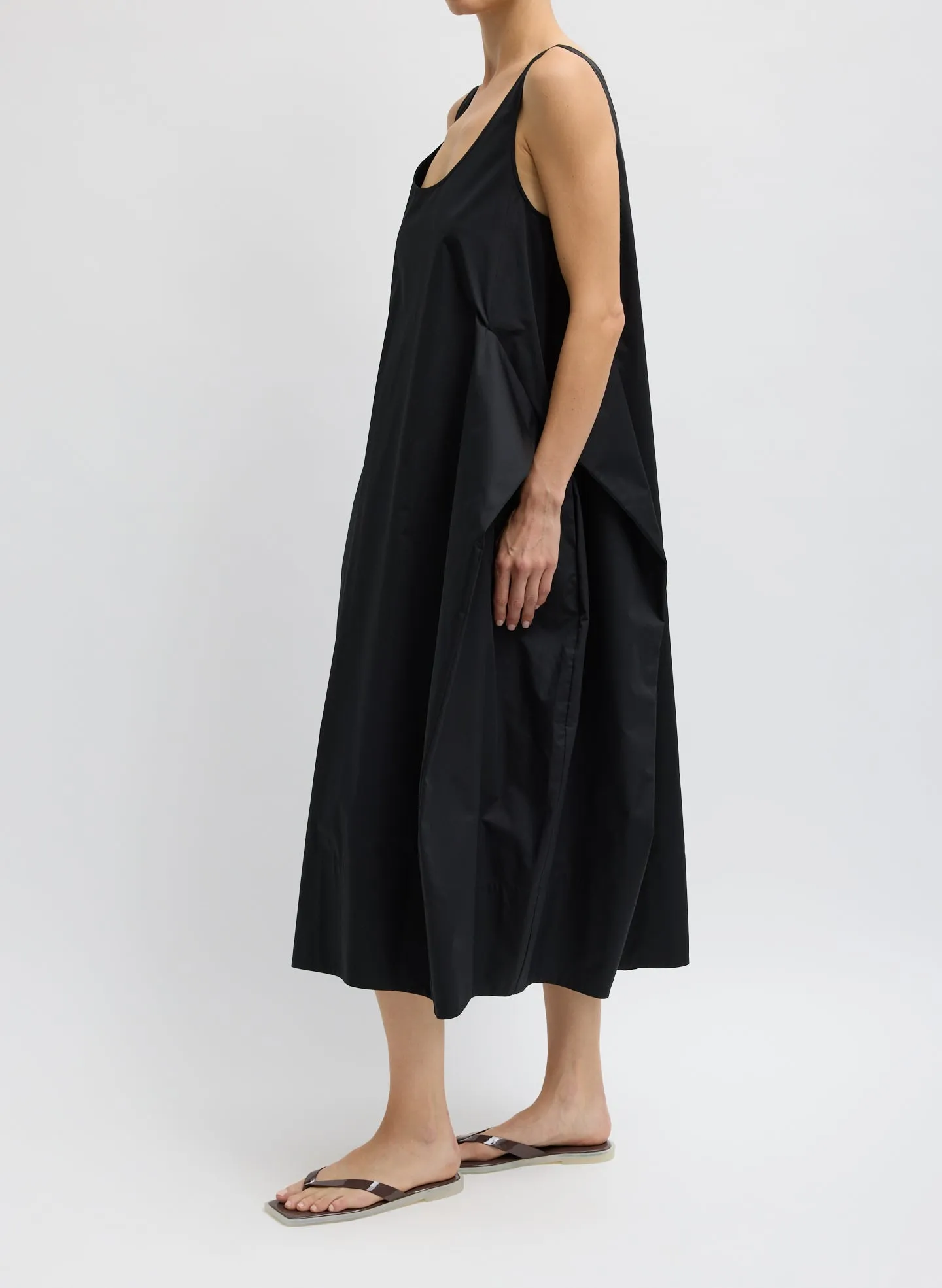 Eco Poplin Tank Dress sold by Tibi product image thumbnail 2