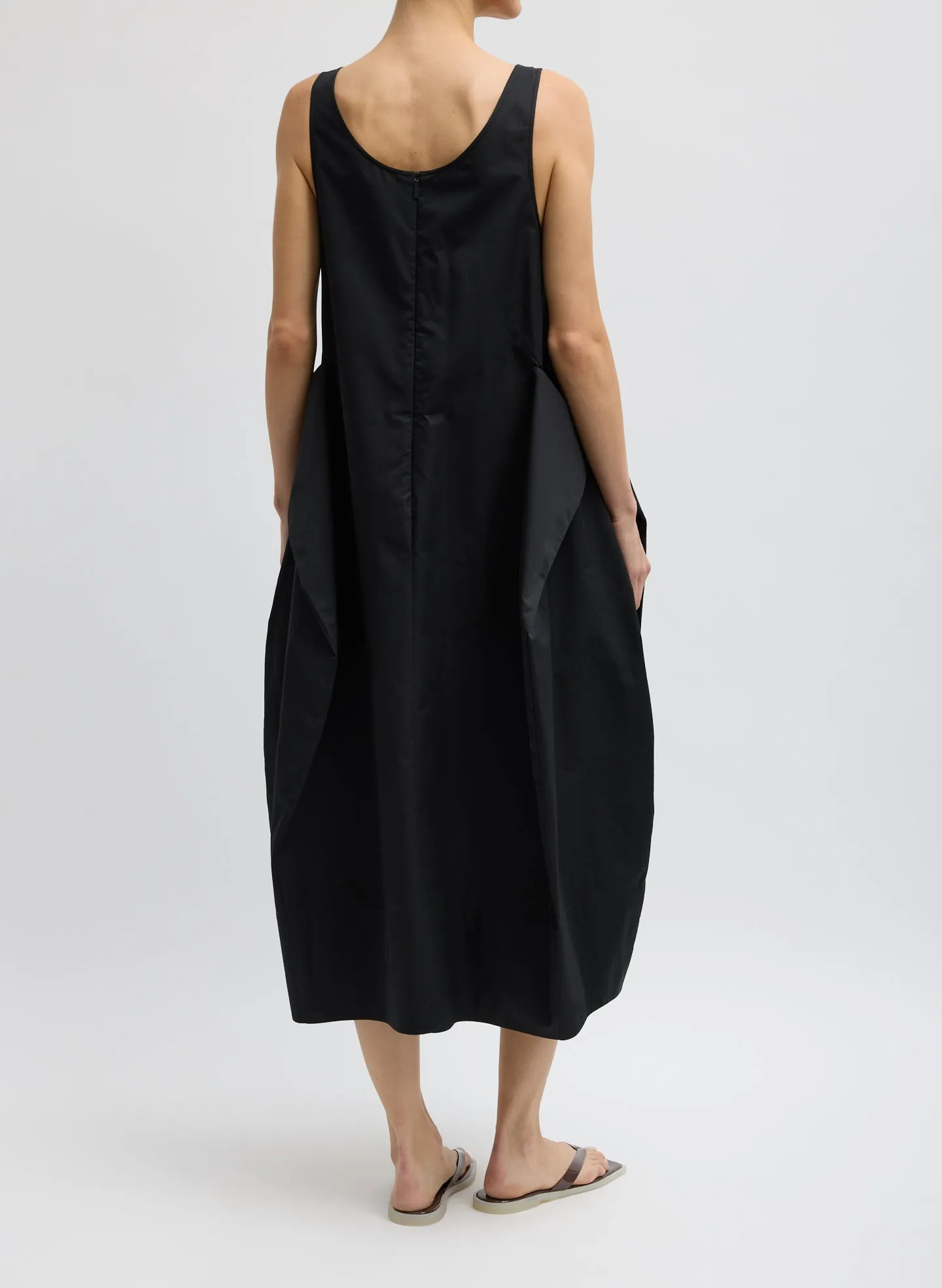 Eco Poplin Tank Dress sold by Tibi product image thumbnail 3