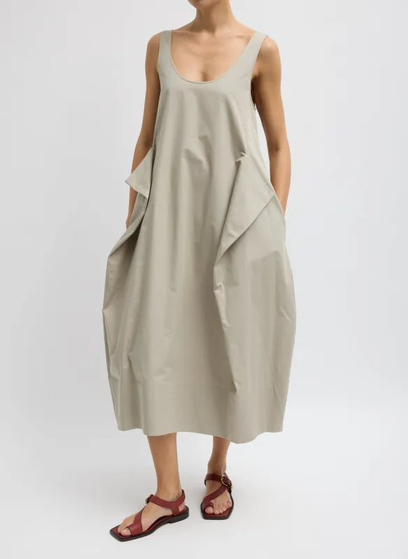 Eco Poplin Tank Dress made by Tibi