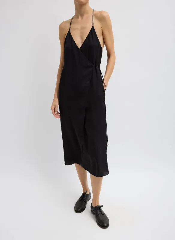 Summer Slip Wrap Dress made by Tibi