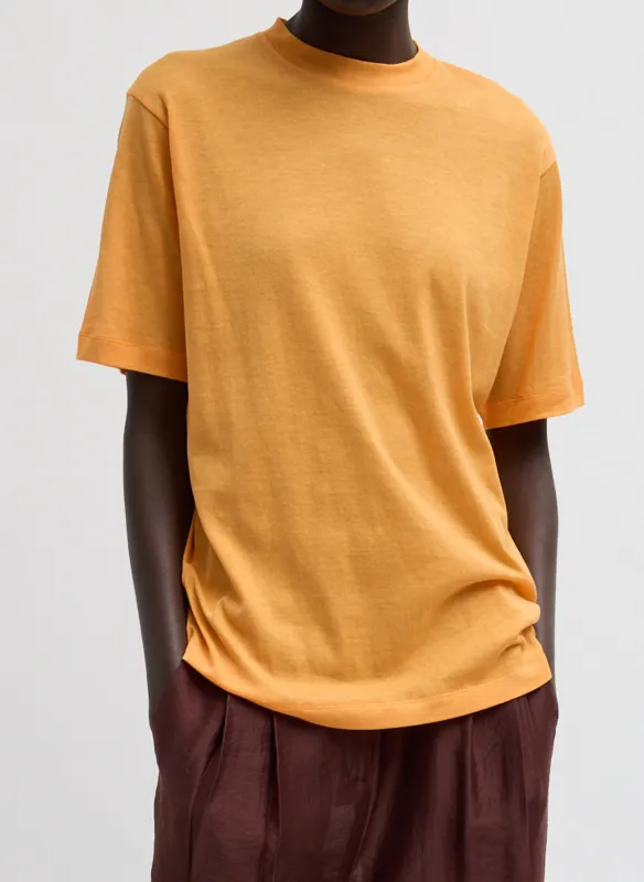 Sheer Crepe Knit Mock Unisex T-Shirt made by Tibi