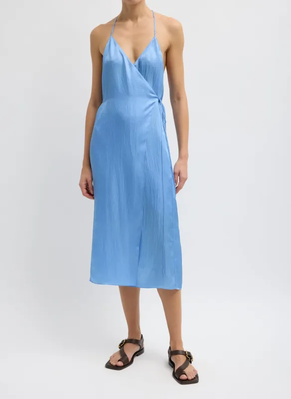 Summer Slip Wrap Dress made by Tibi