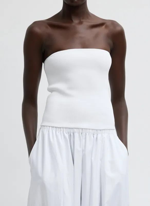 Ribbed Sweater Tube Top made by Tibi