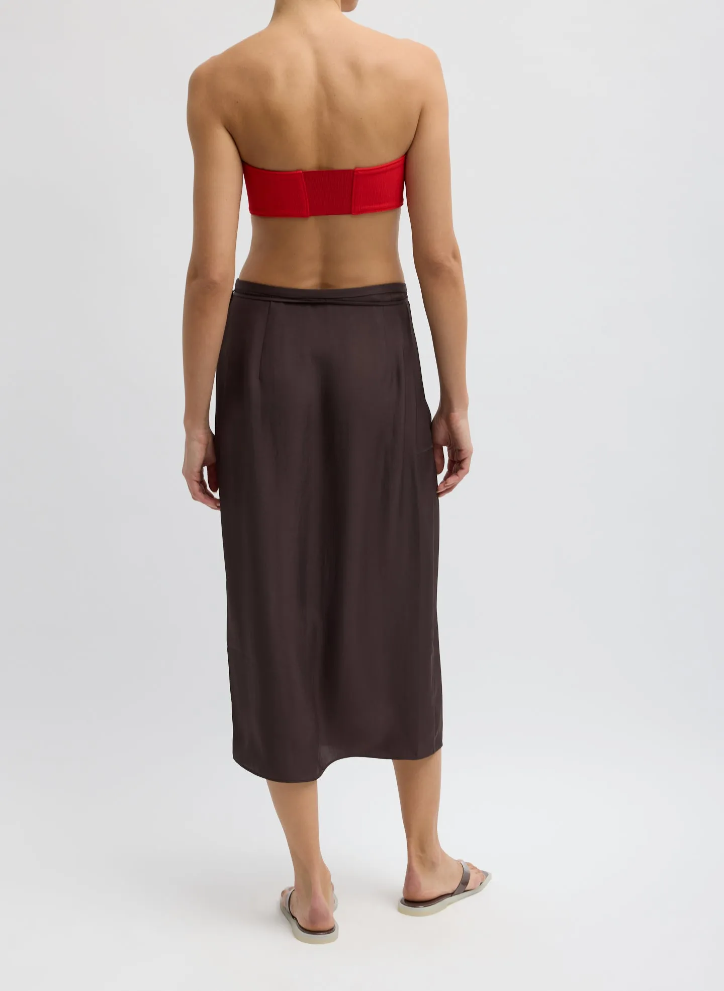 Summer Slip Wrap Skirt sold by Tibi product image thumbnail 3