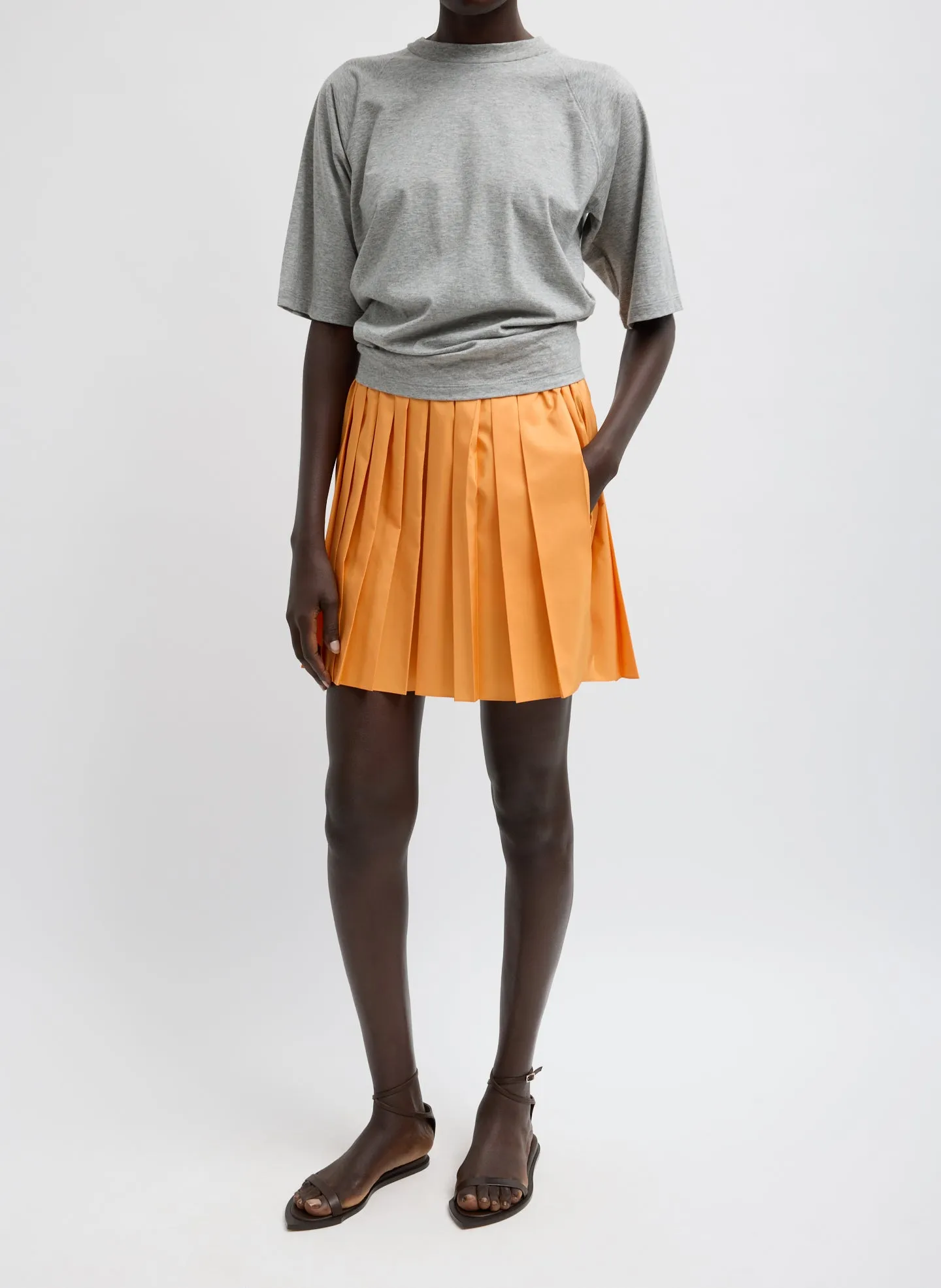 Summer Nylon Pull On Mini Skirt sold by Tibi