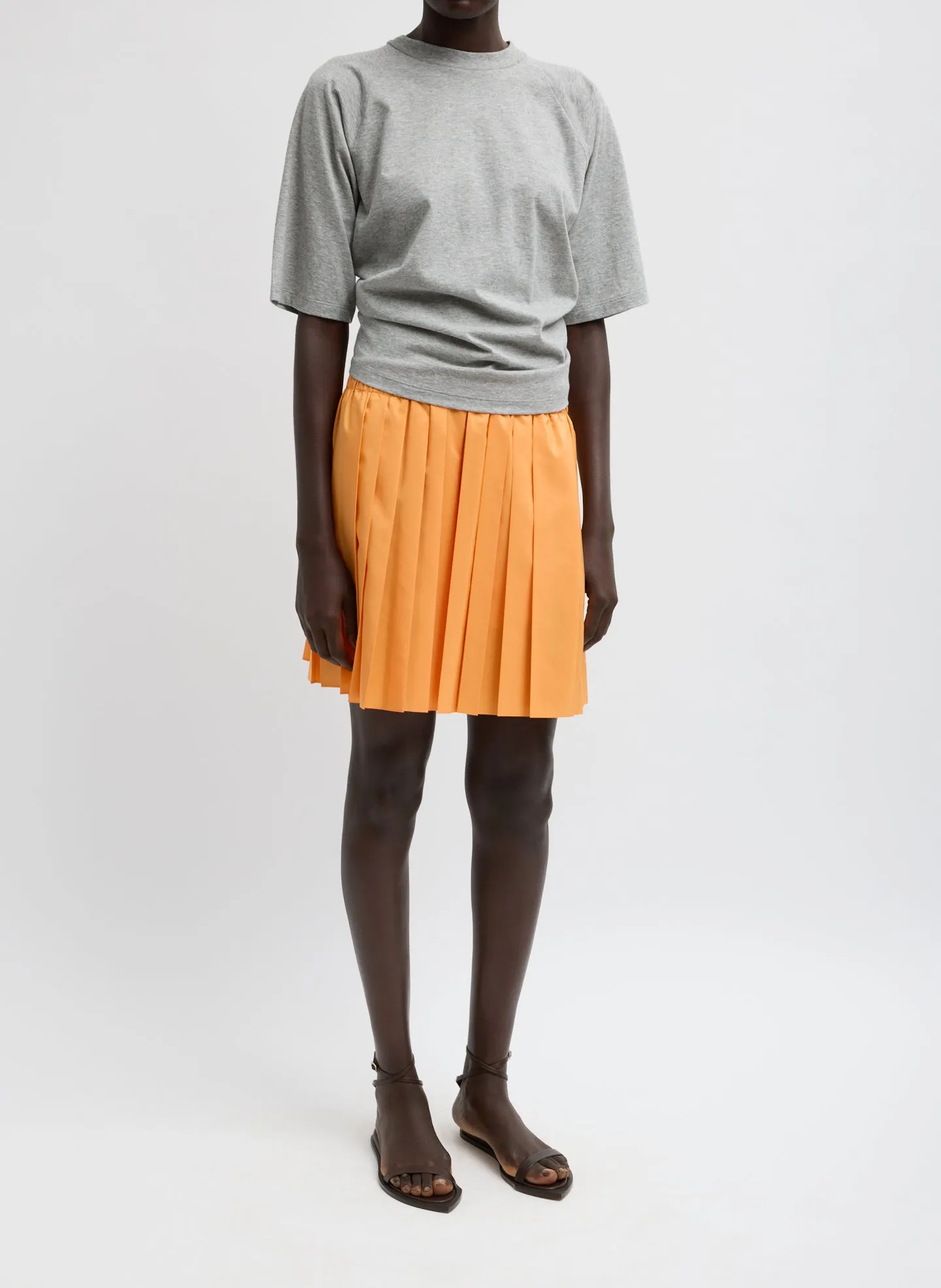 Summer Nylon Pull On Mini Skirt sold by Tibi product image thumbnail 2
