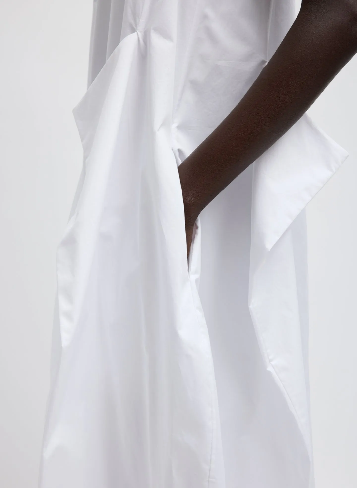 Eco Poplin Tank Dress sold by Tibi product image thumbnail 4