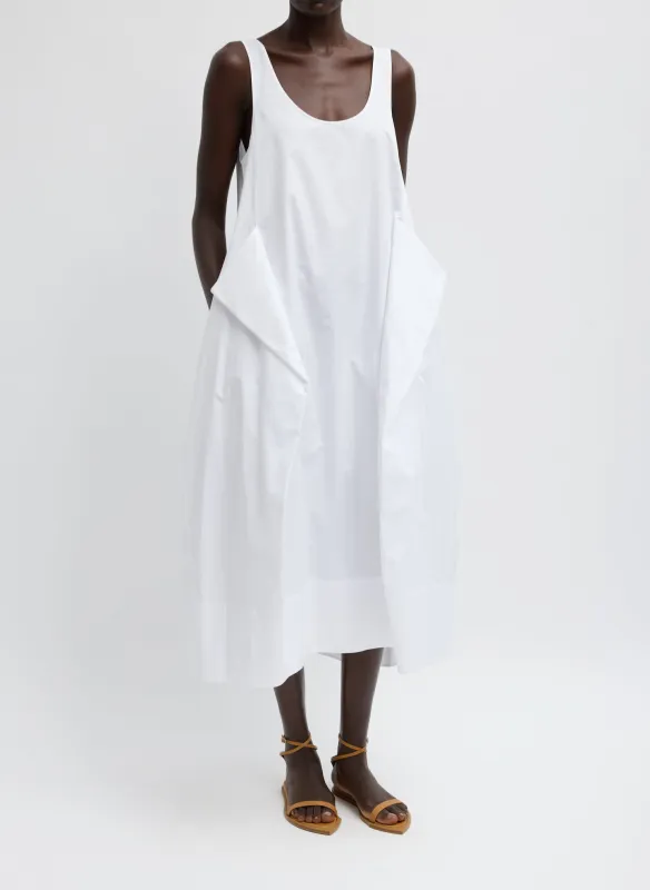 Eco Poplin Tank Dress made by Tibi