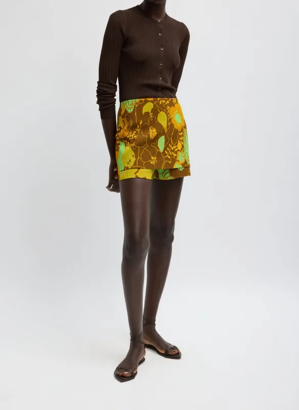 Kamara Print Skort made by Tibi
